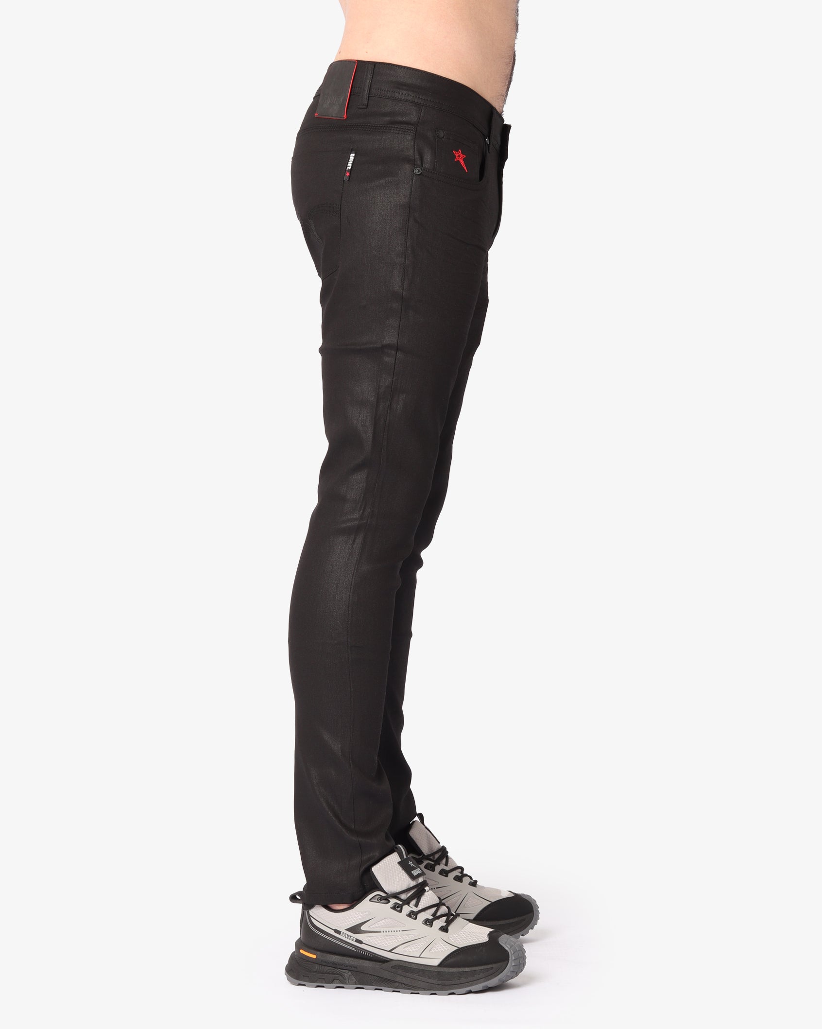 Mens Andorra #4 - Wax Skinny Jeans