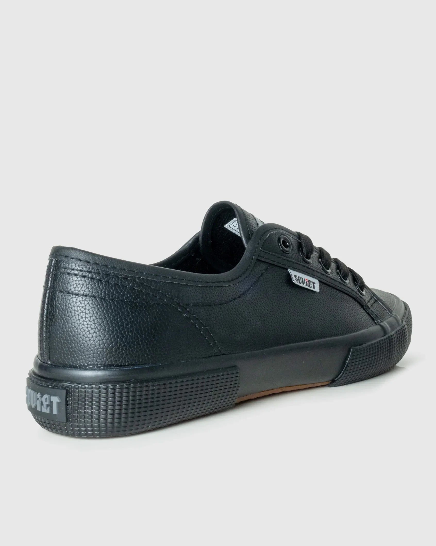 Mens Ayanda - Low Cut PU Sneaker - Soviet Denim