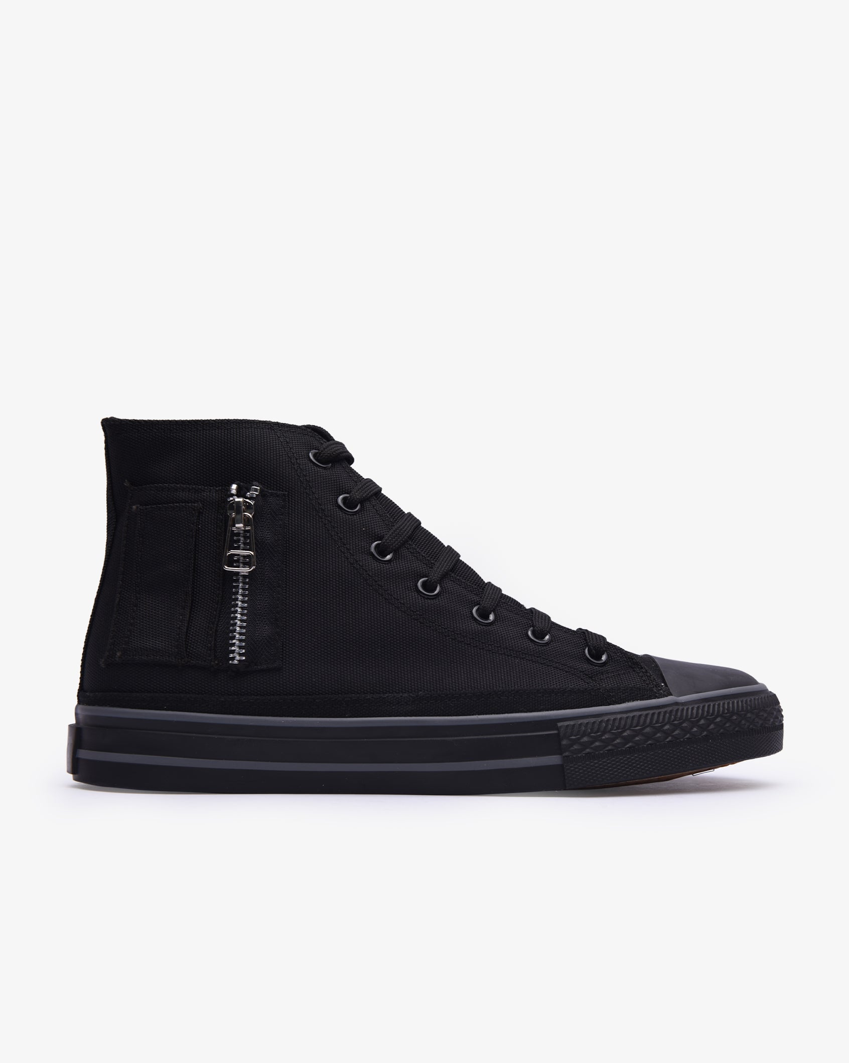 Mens Alpha - Hi Cut Vulcanized Canvas With Zip