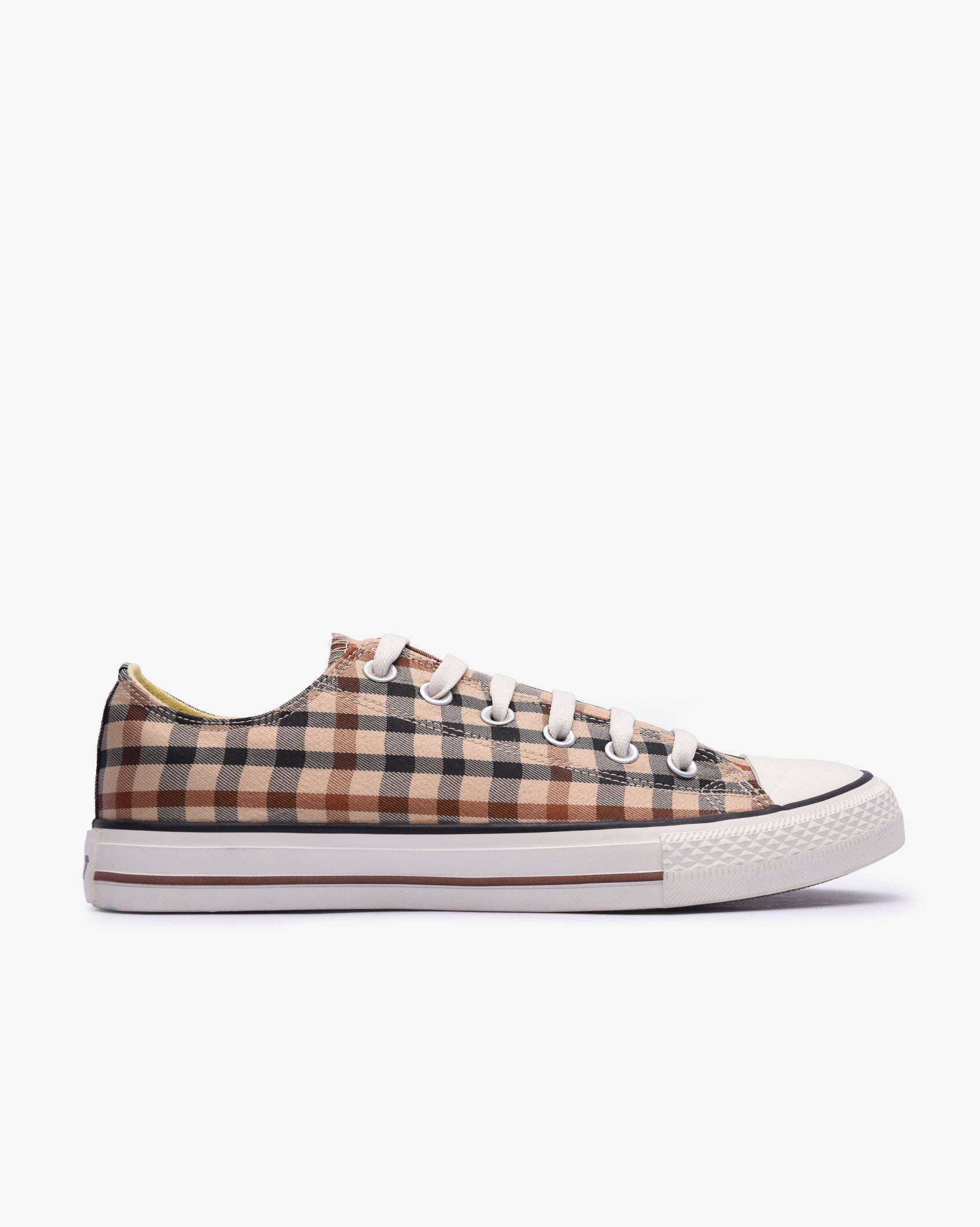 Mens Daks - Low Cut Vulcanized Check Canvas