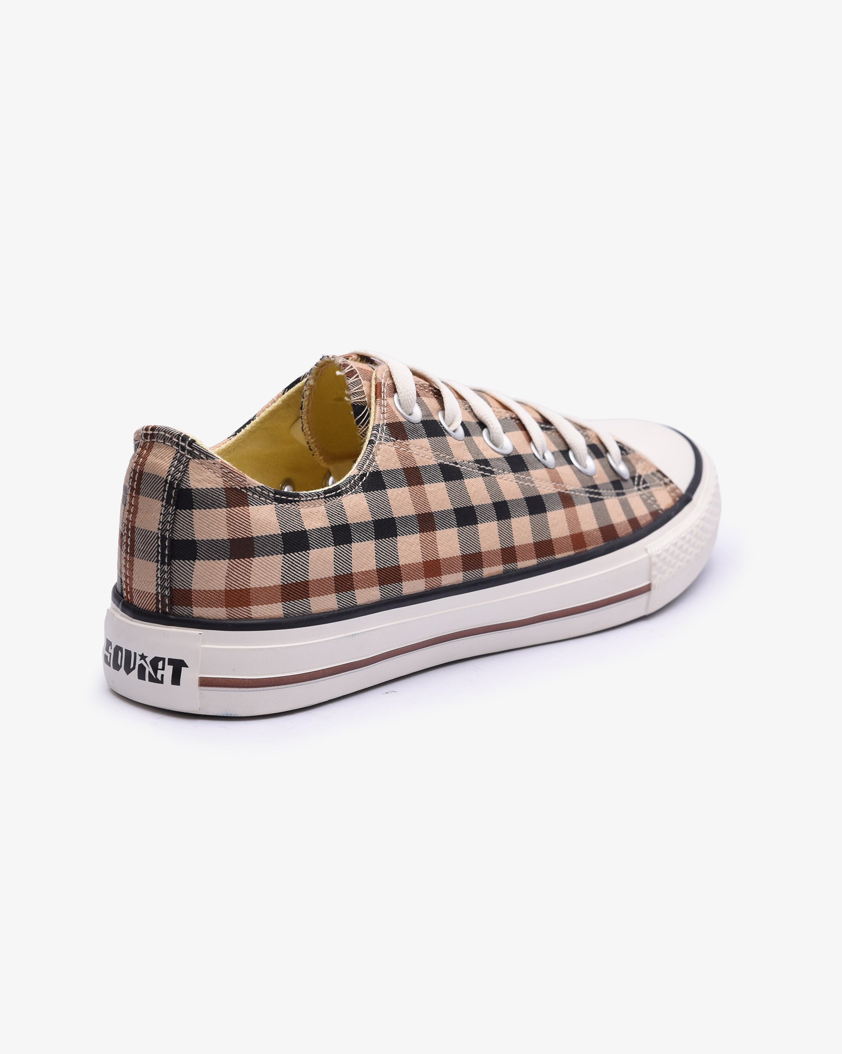 Mens Daks - Low Cut Vulcanized Check Canvas
