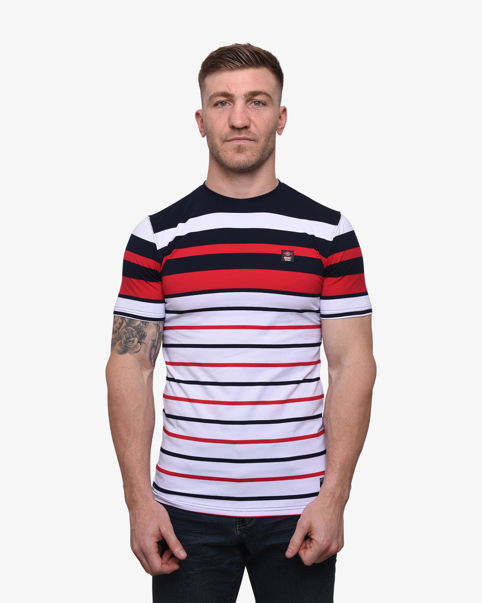 Mens Menton - Striped Tee