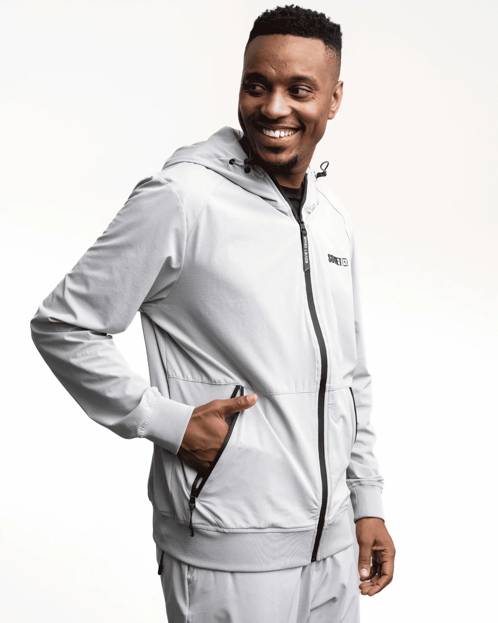 Mens Evan - Nylon Sweat Top