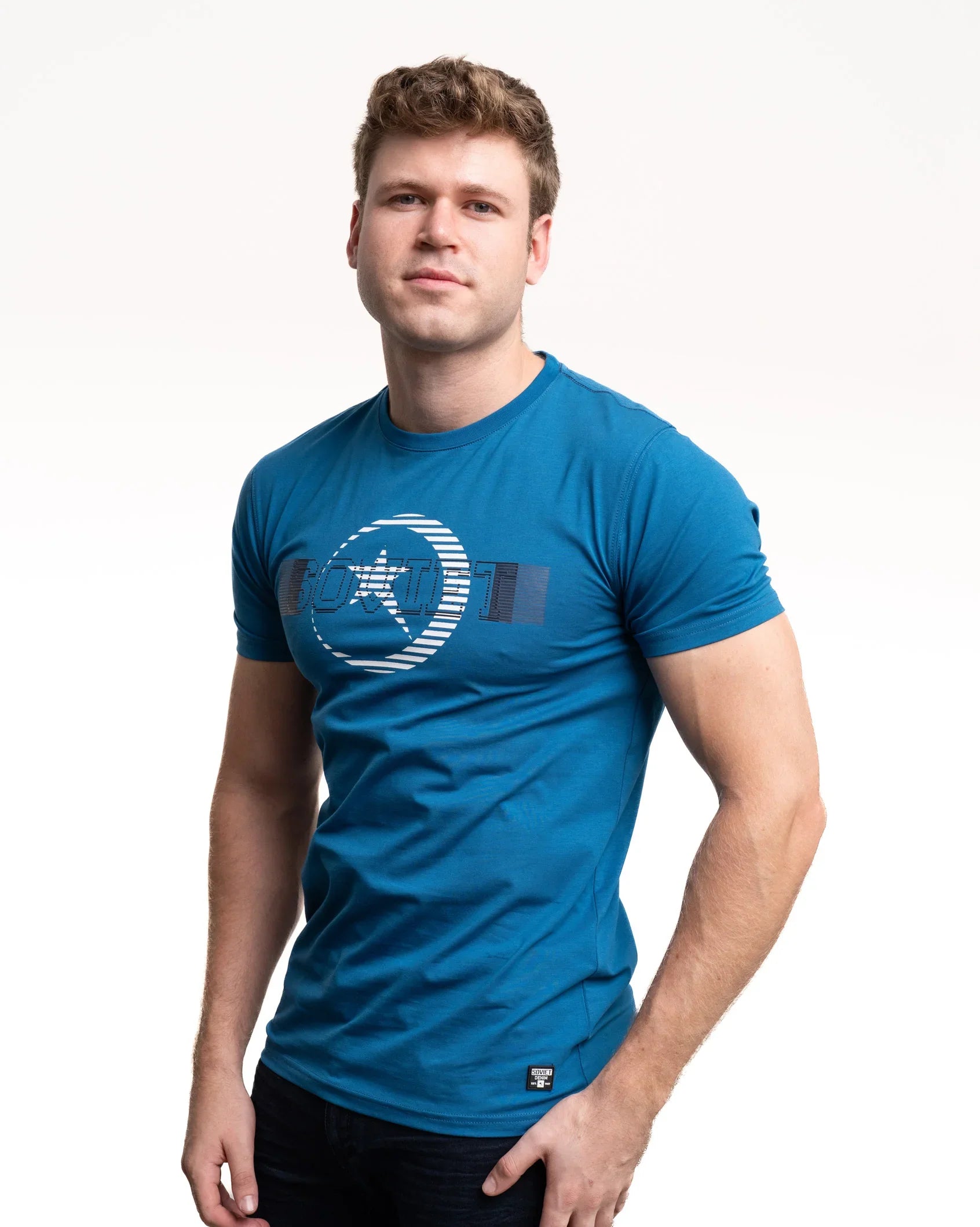 Mens Geoff - Graphic Print Tee