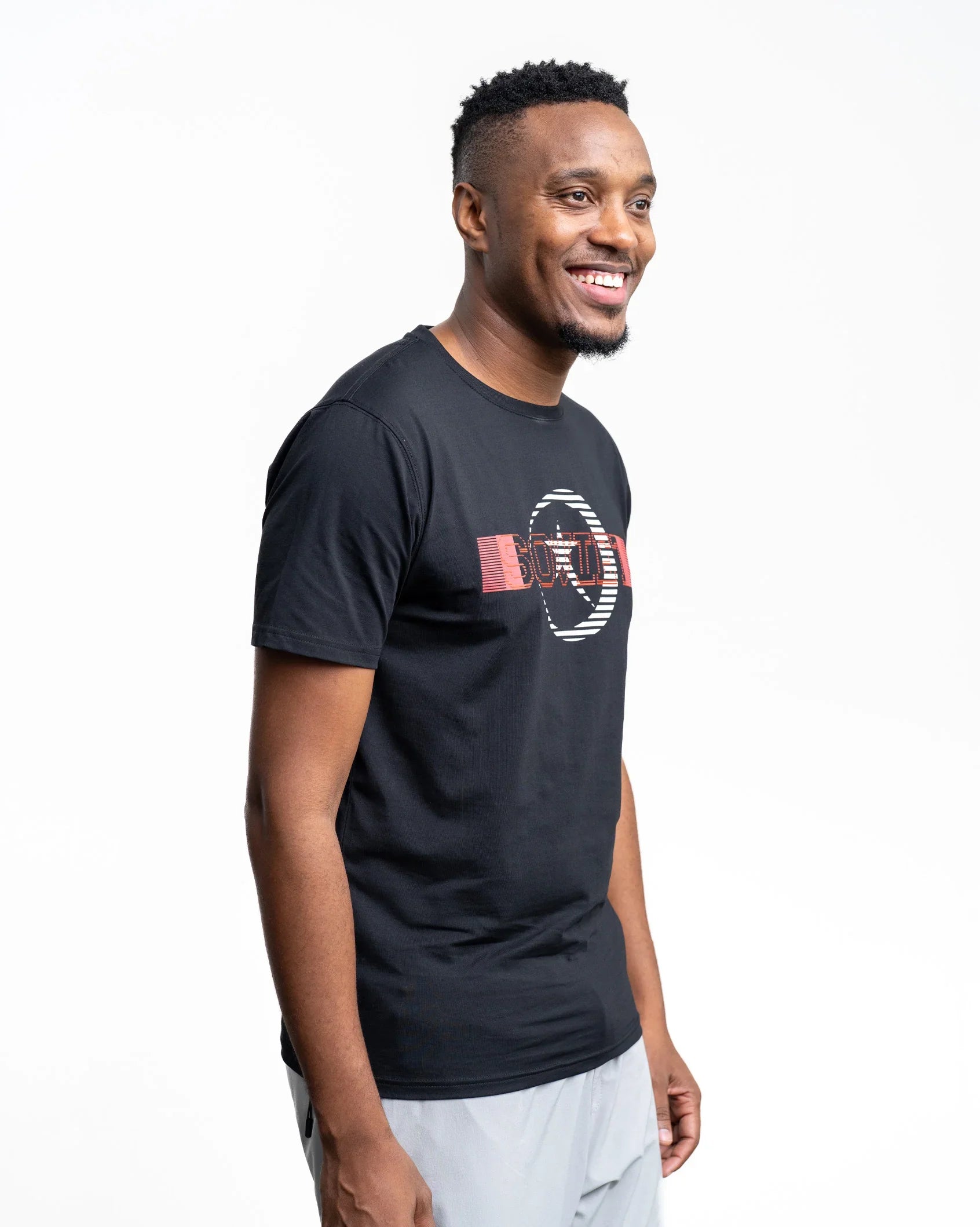 Mens Geoff - Graphic Print Tee