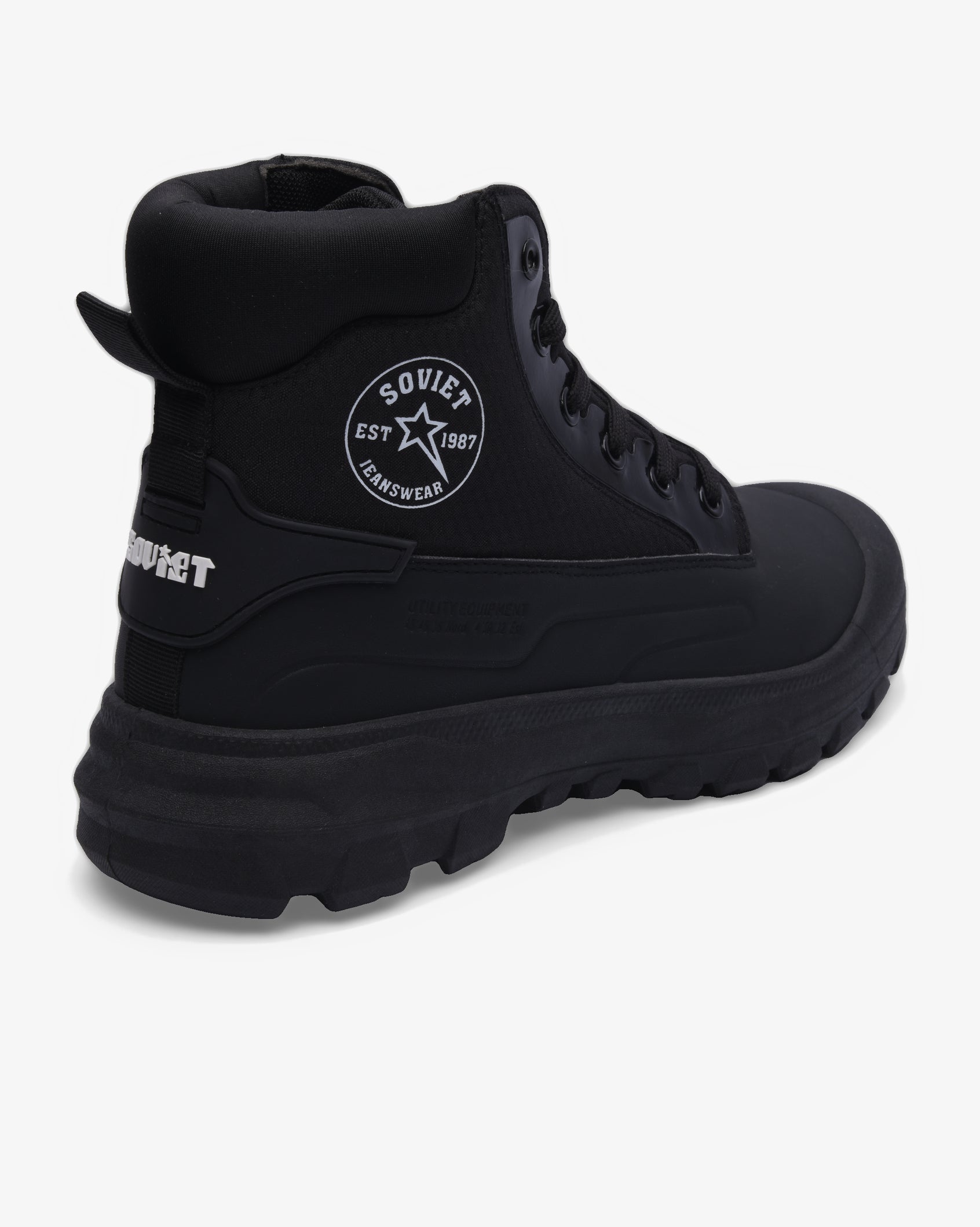 Mens Gustav - Nylon Hi Cut Boot