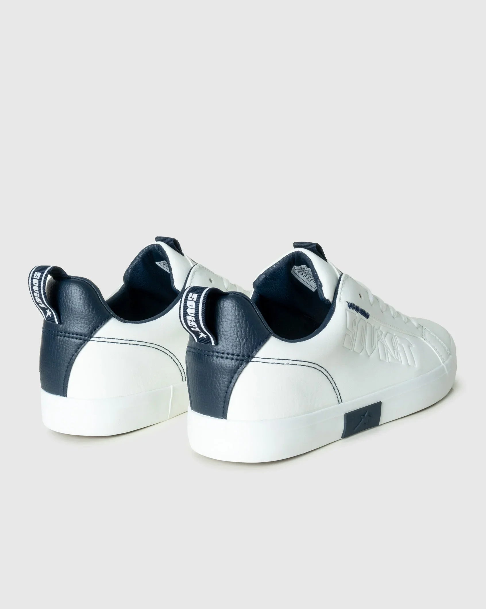 Mens Hollywood - Low Cut PU Sneaker - Soviet Denim