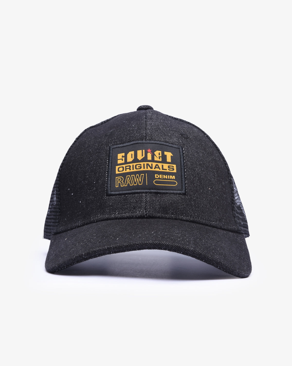 Miles - Black Denim Cap