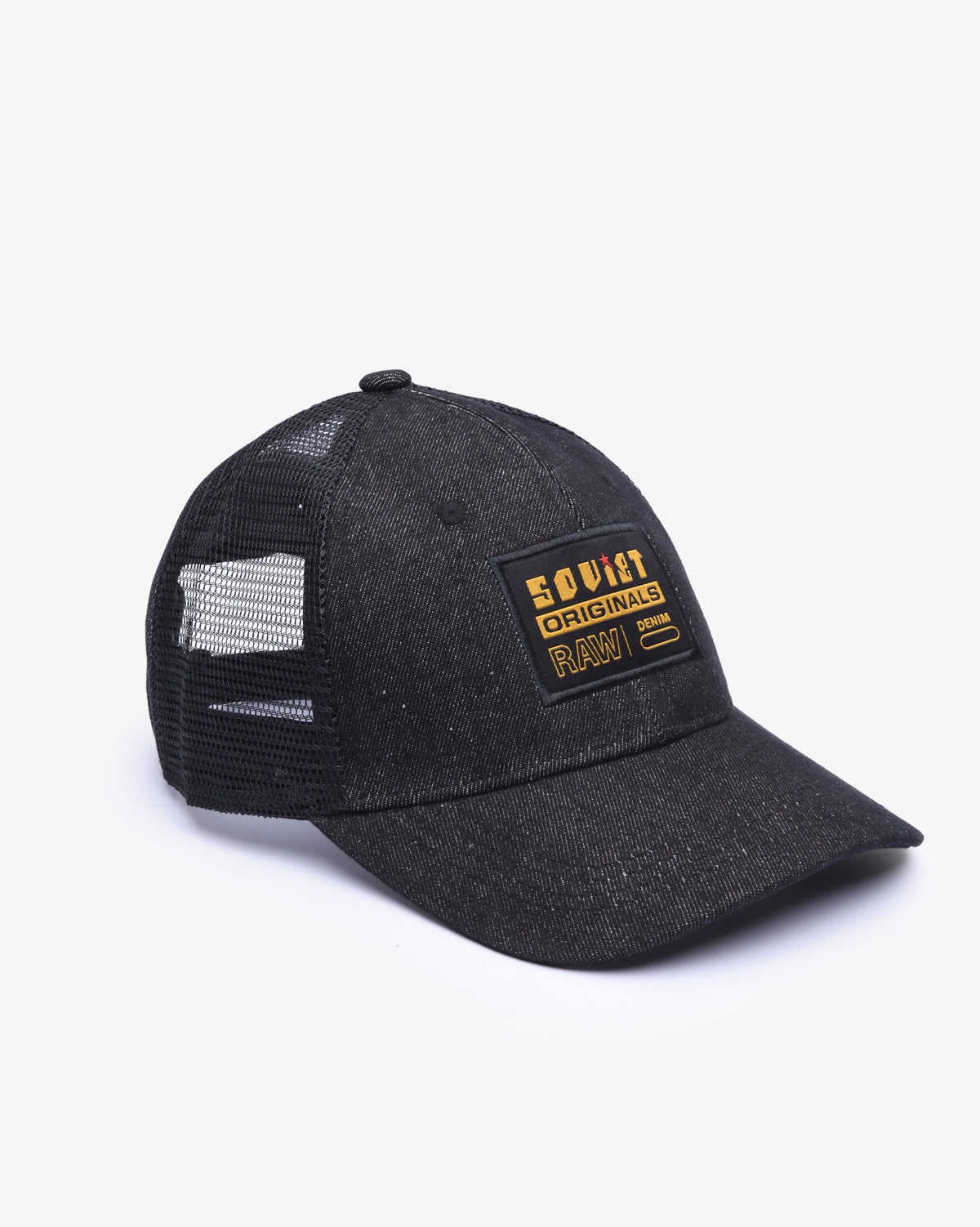 Miles - Black Denim Cap