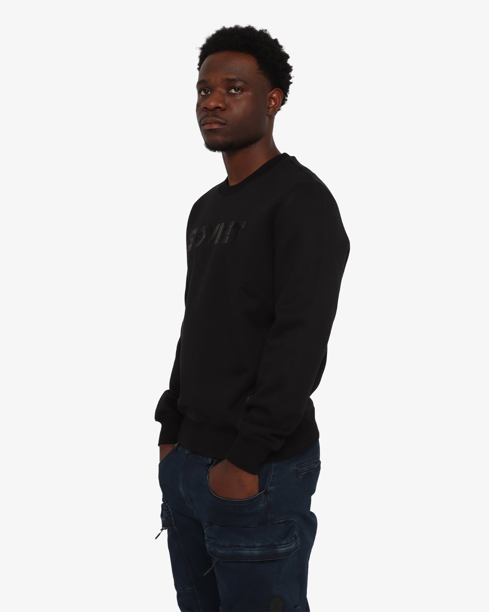 Mens Leo - Crew Neck Sweat Top