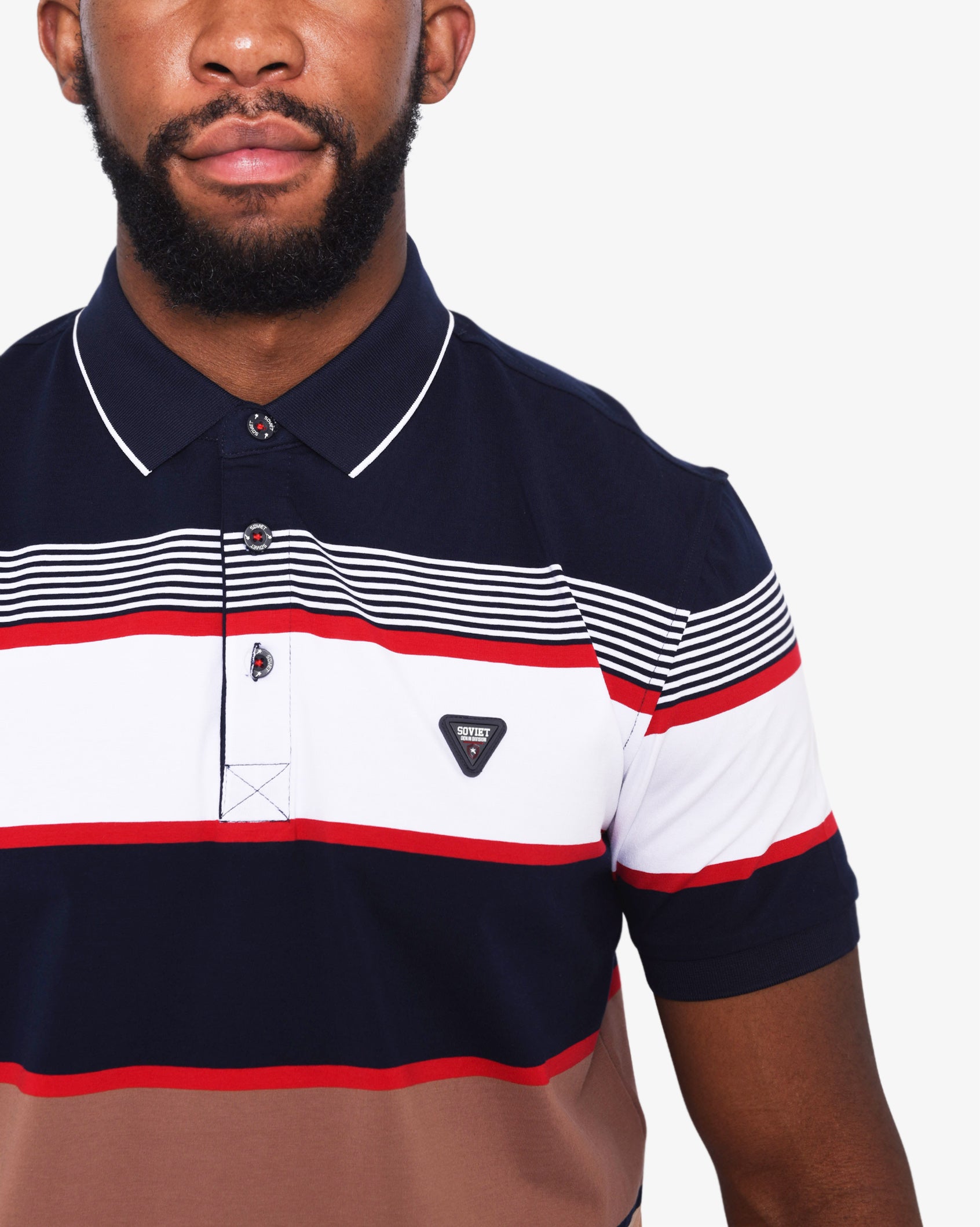 Mens Lochlan - Striped Golfer