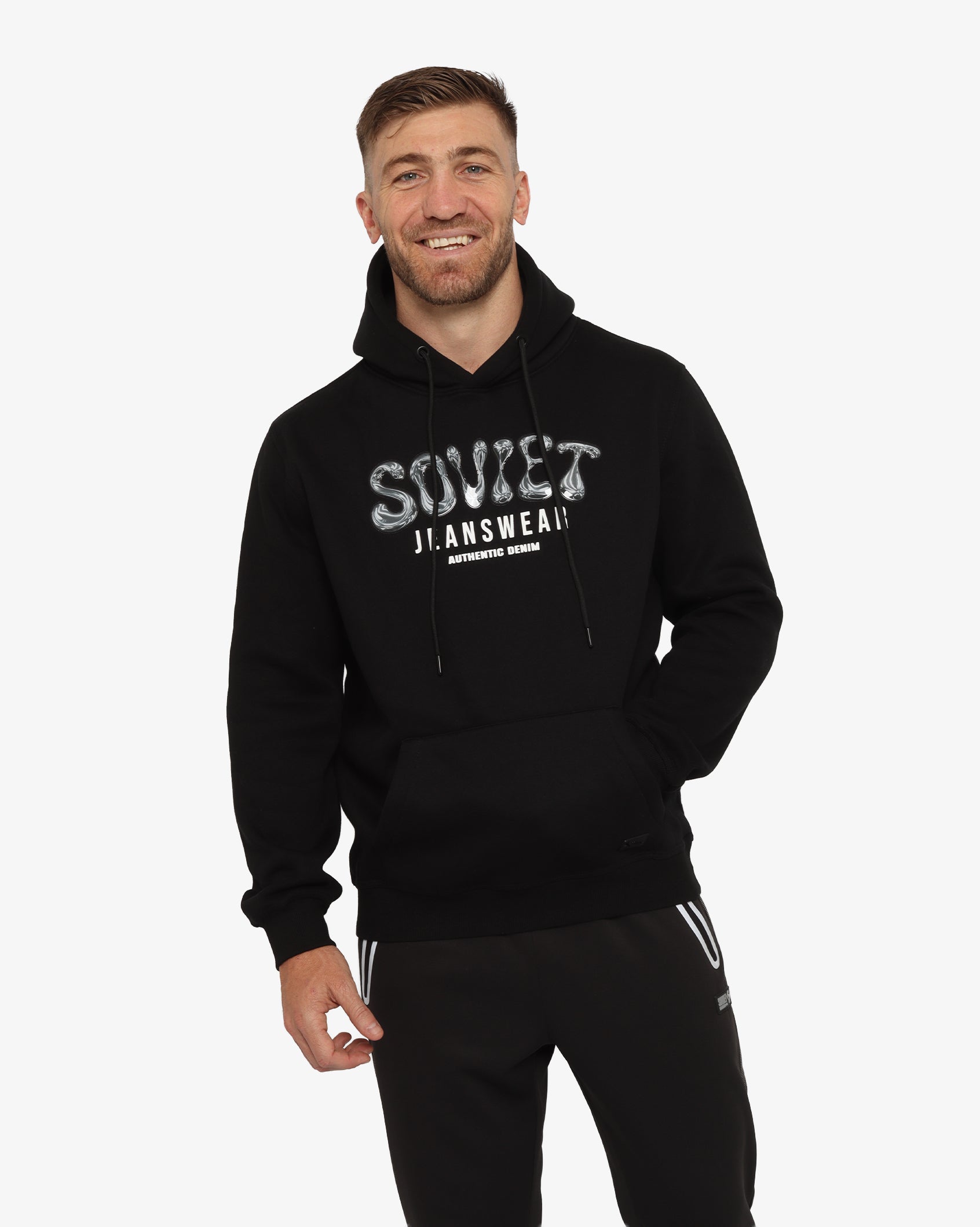 Mens Nathan - Hooded Sweat Top