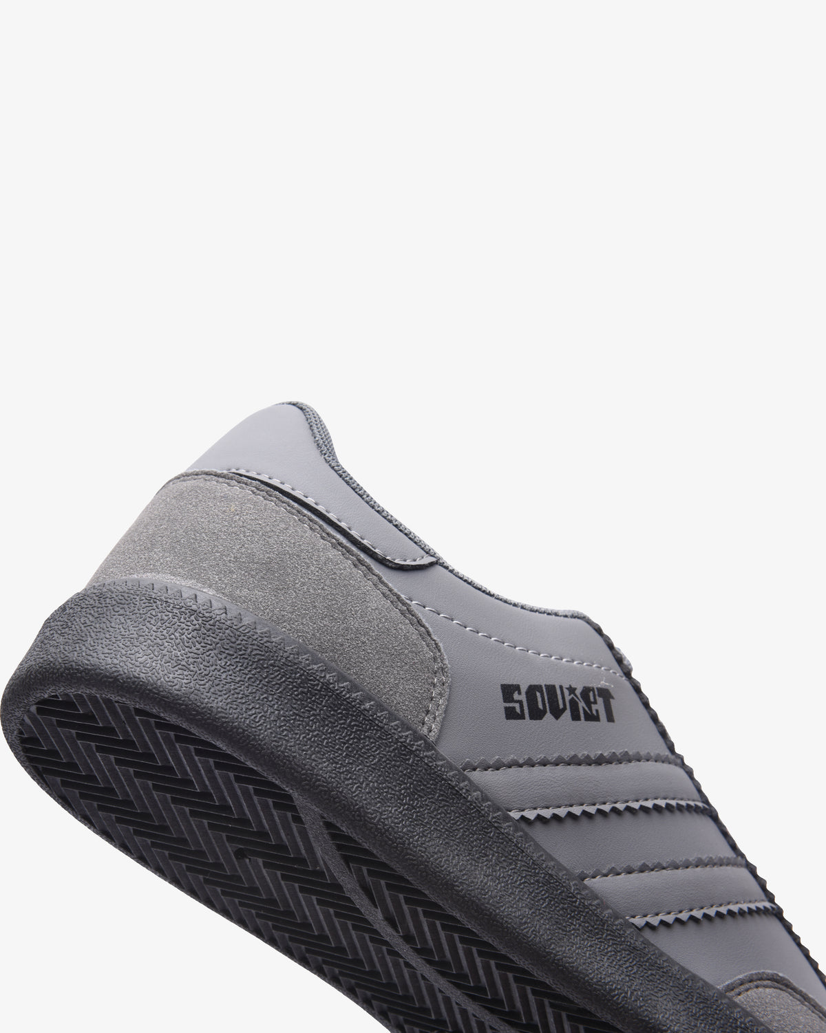 Mens Ness - Low Cut Casual Sneaker Steel Grey/Black