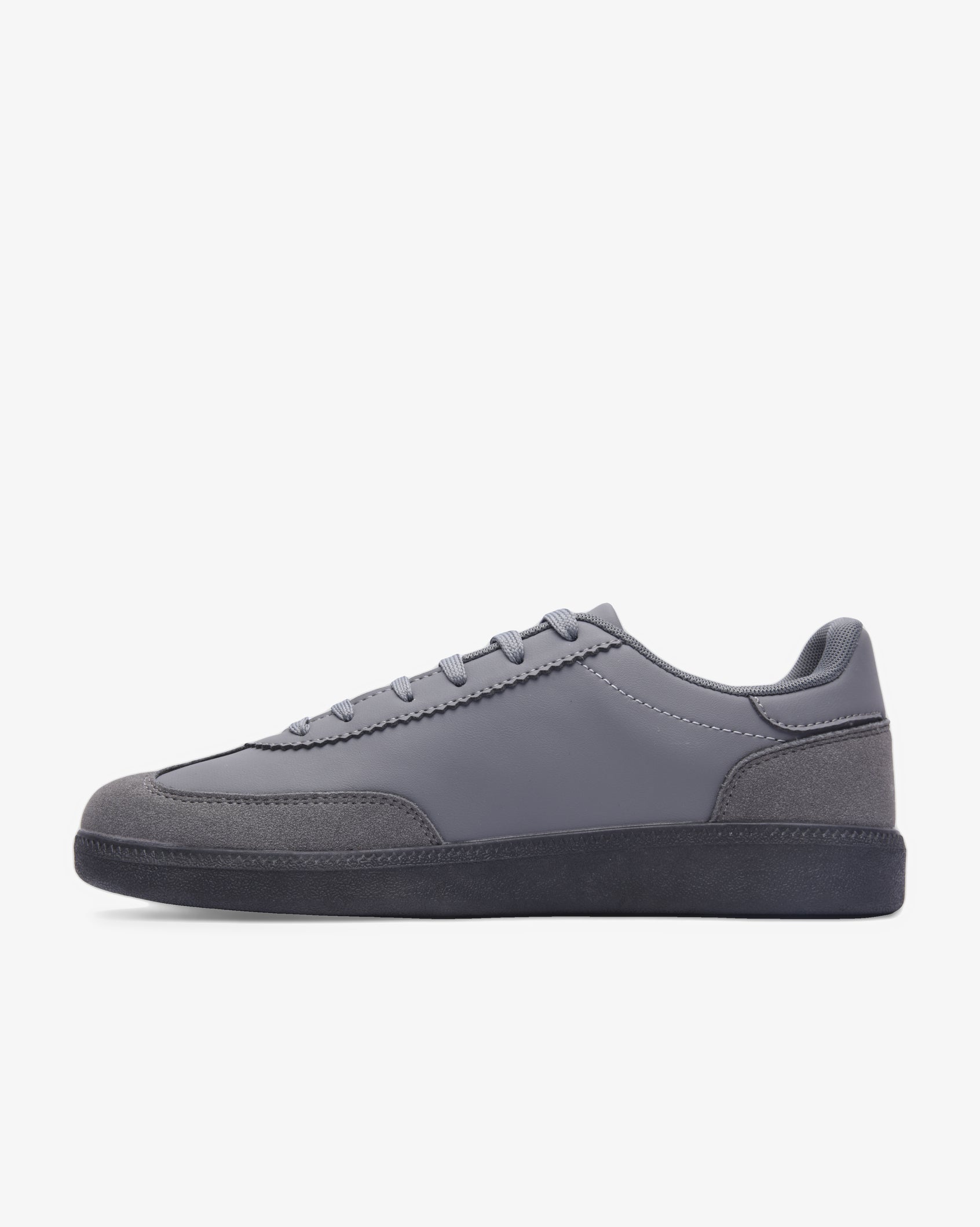 Mens Ness - Low Cut Casual Sneaker Steel Grey/Black