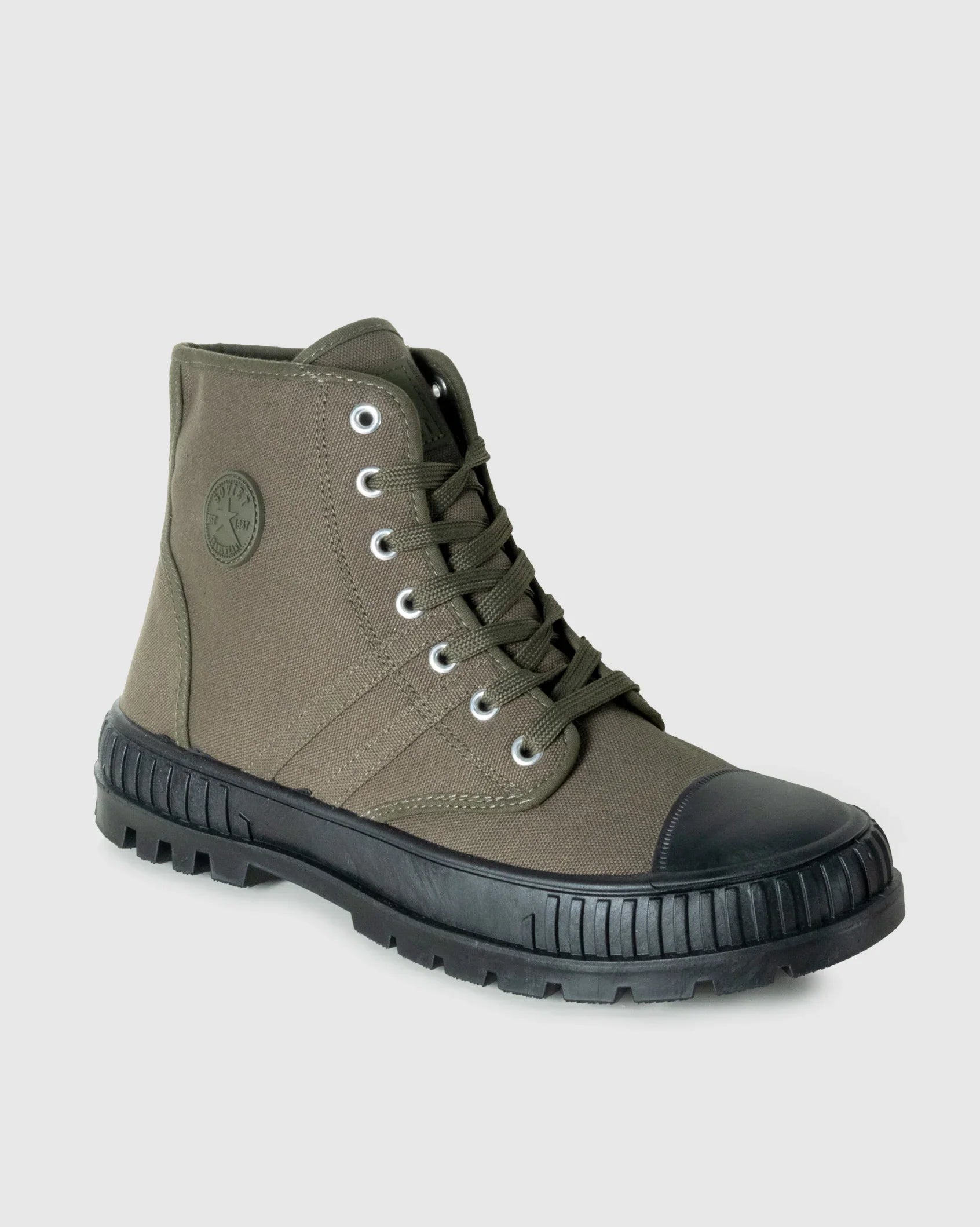 Mens Phoenix - Hi Cut Canvas Sneaker-Boot