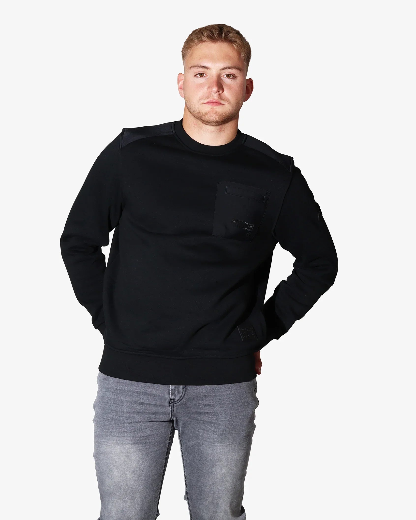 Mens Perea - Crew Neck Sweat Top