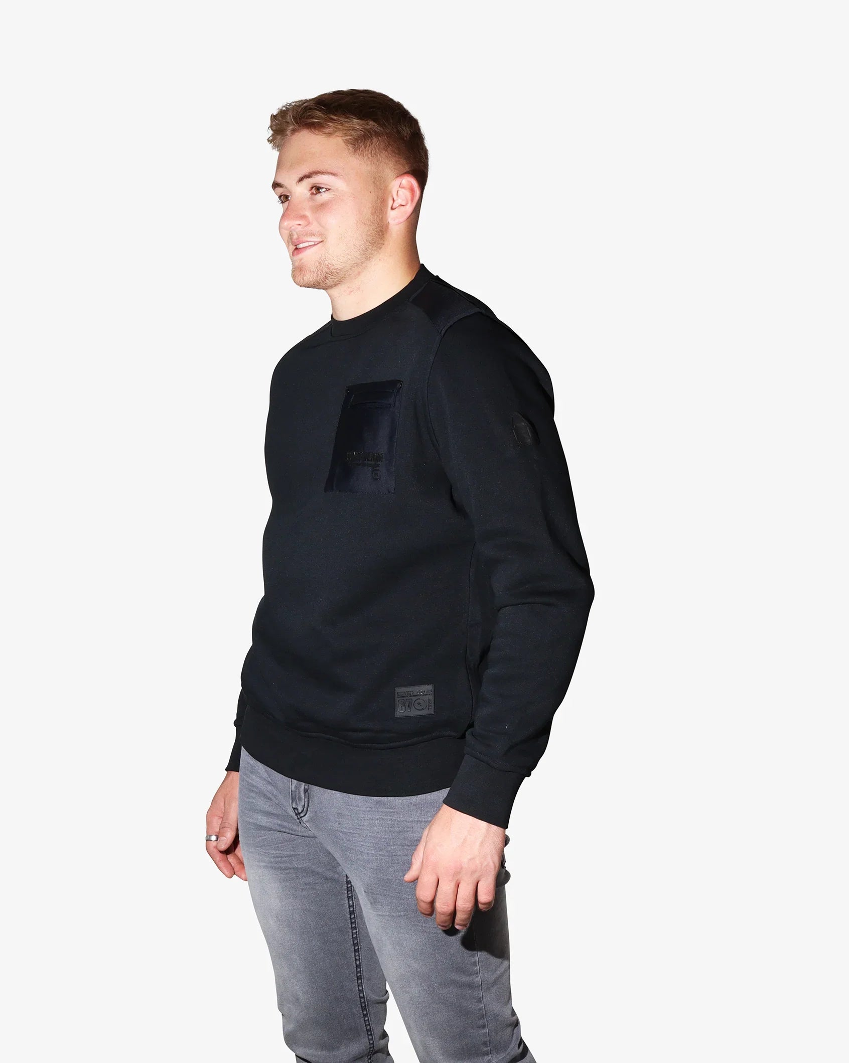 Mens Perea - Crew Neck Sweat Top