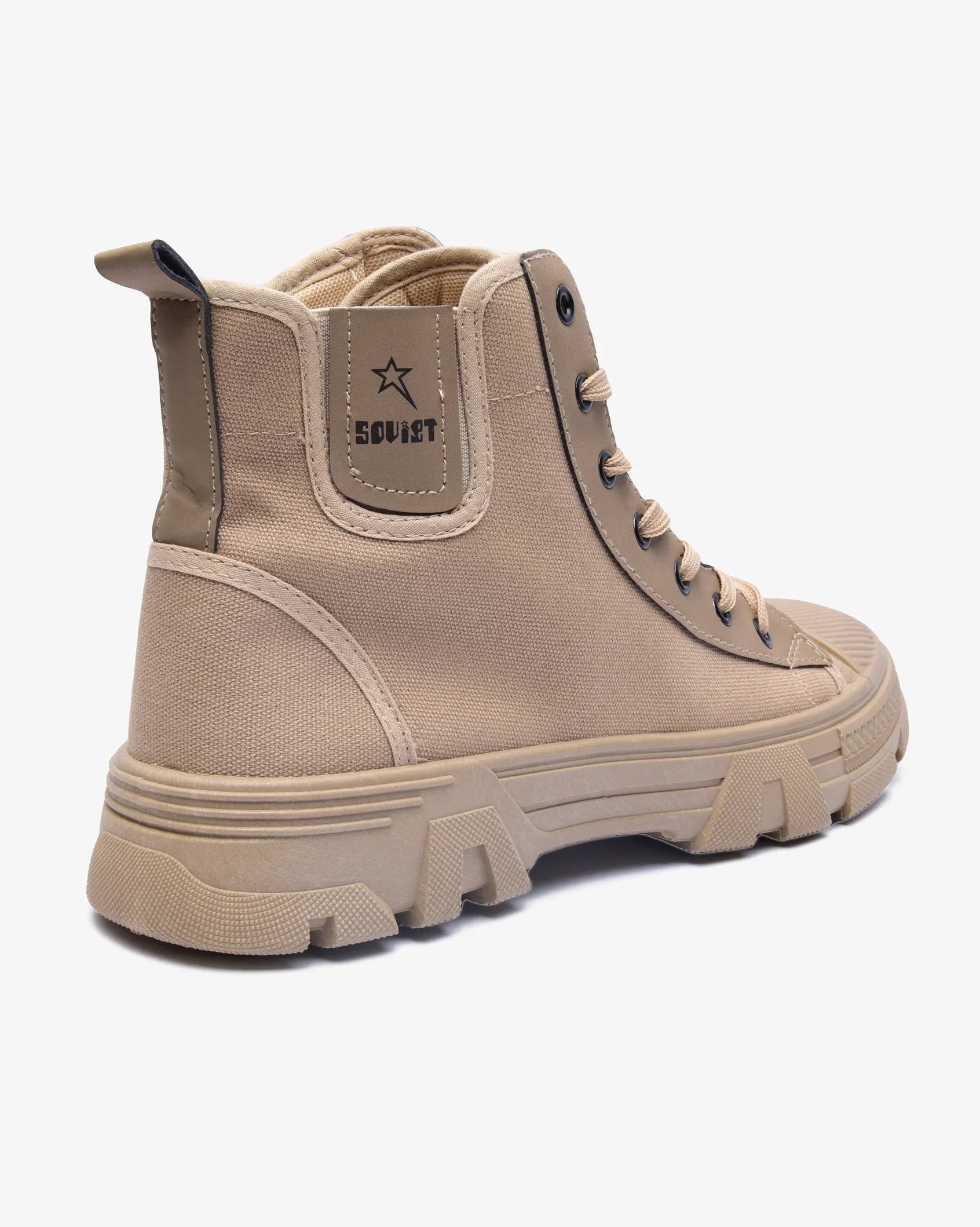 Mens Raptor - Combat Canvas Boot - Soviet Denim