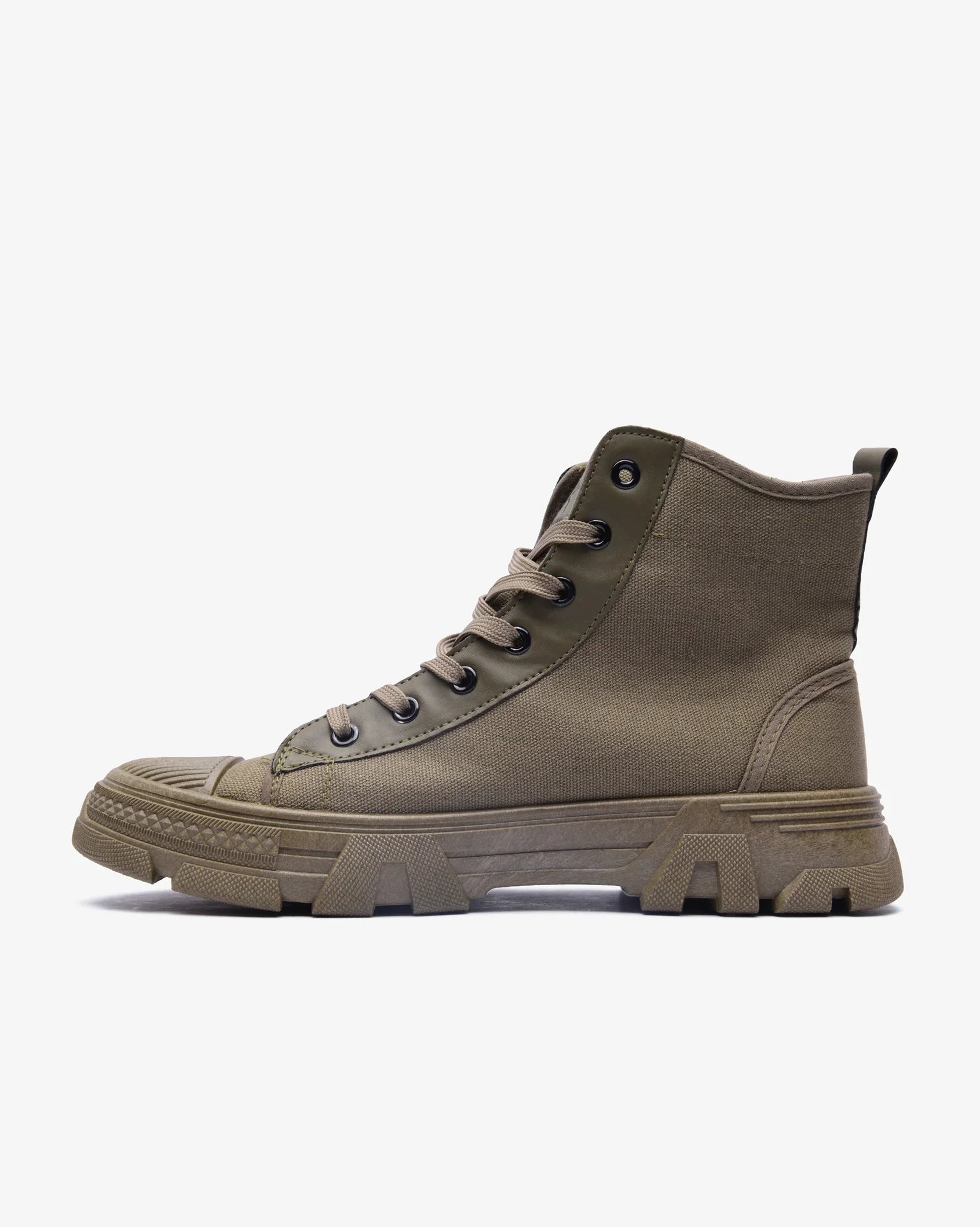 Mens Raptor - Combat Canvas Boot - Soviet Denim