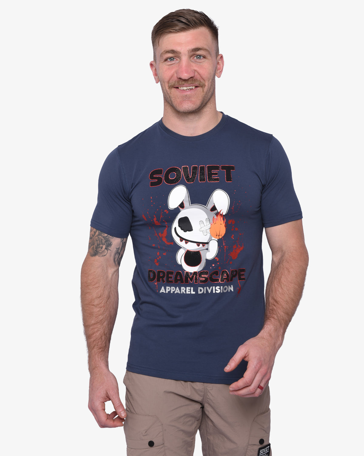 Mens Roberto - Short sleeve Crew Neck T-Shirt