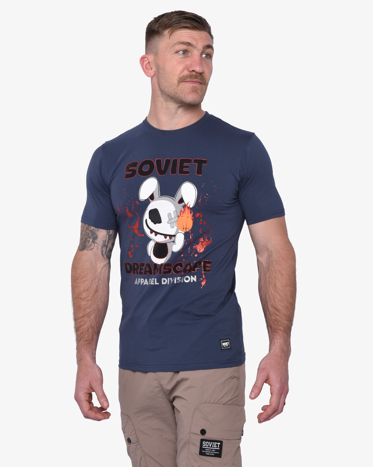 Mens Roberto - Short sleeve Crew Neck T-Shirt