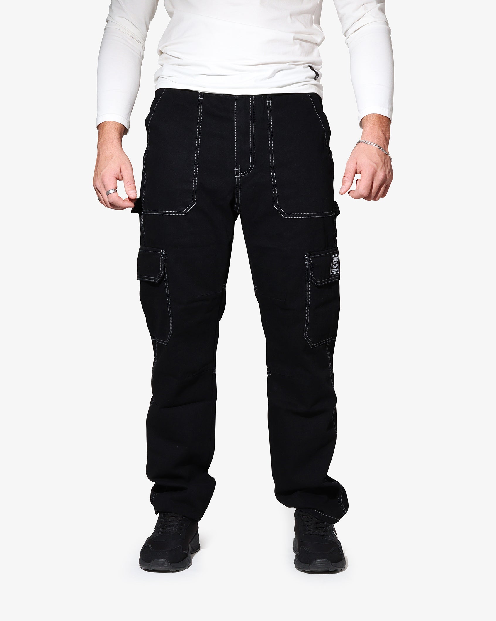 Mens Rhythm - Cargo Jeans