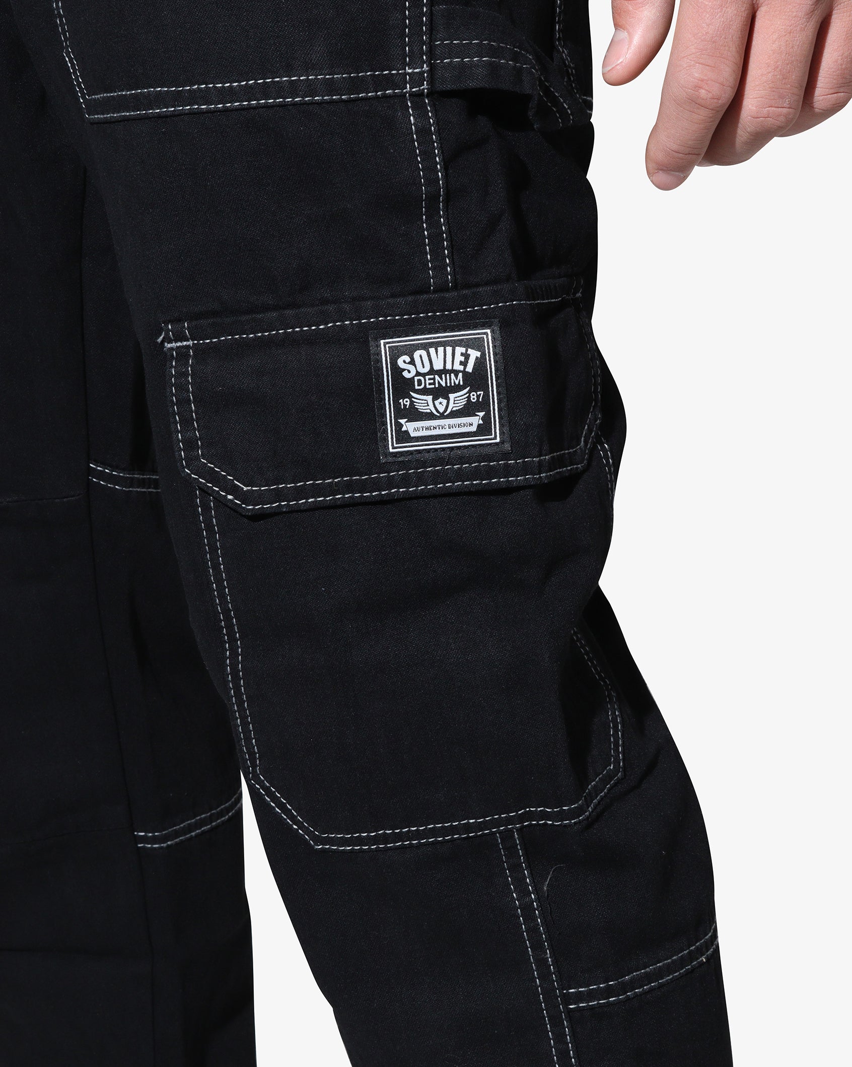 Mens Rhythm - Cargo Jeans