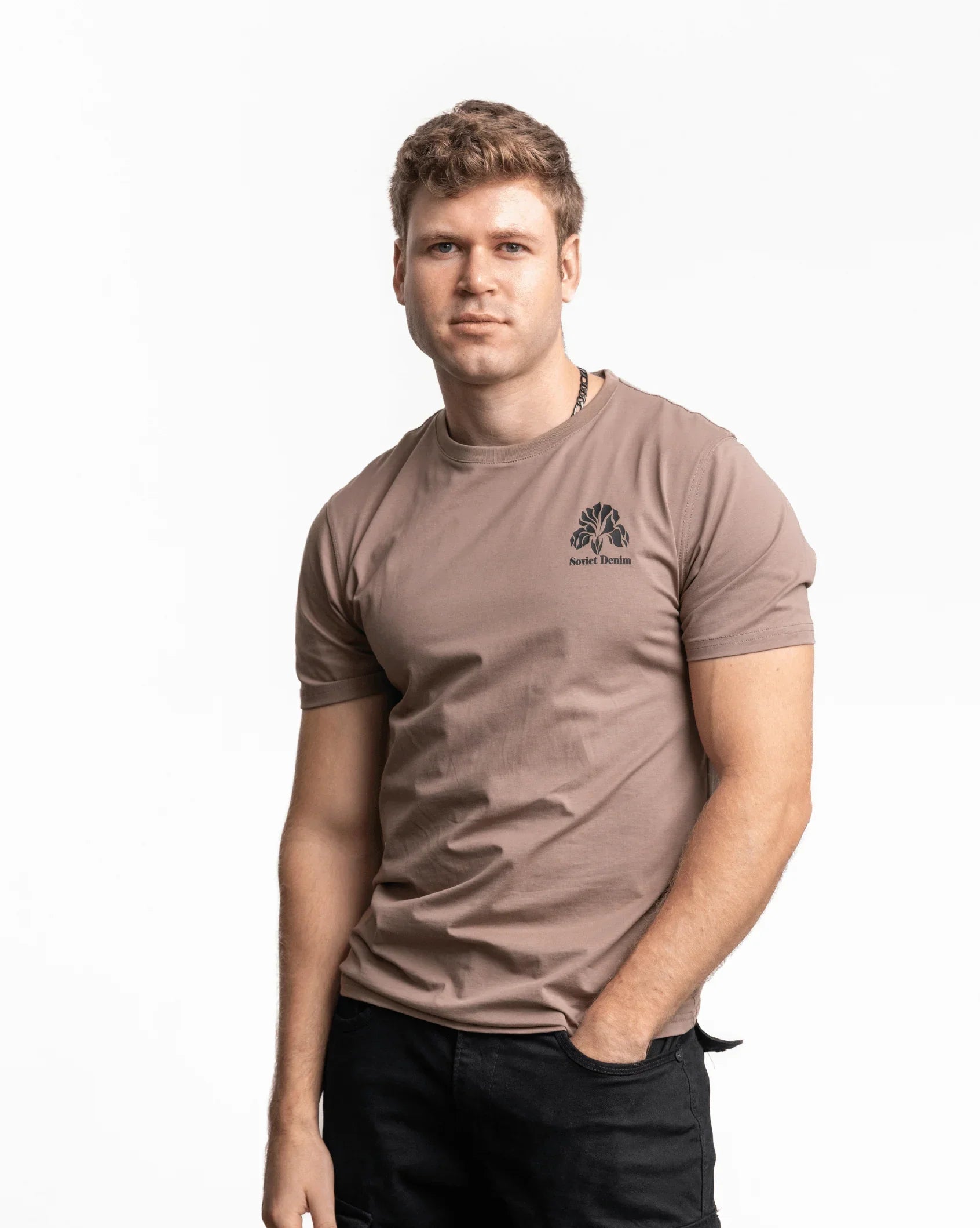 Mens Rubin - Statement Tee - Soviet Denim