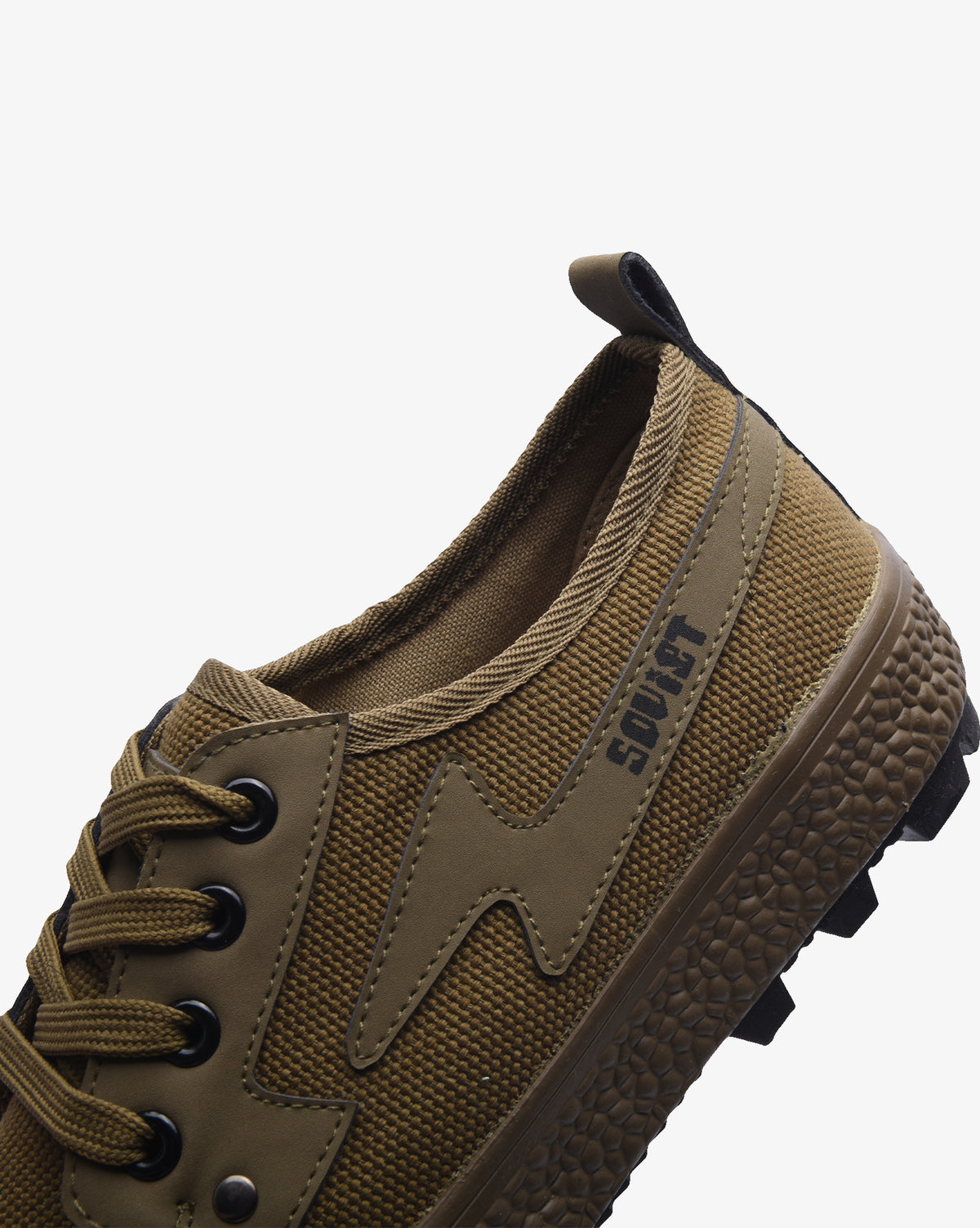 Men's Soviet Sonic low cut canvas footwear, casual sneakers with white laces and canvas upper on a neutral background.