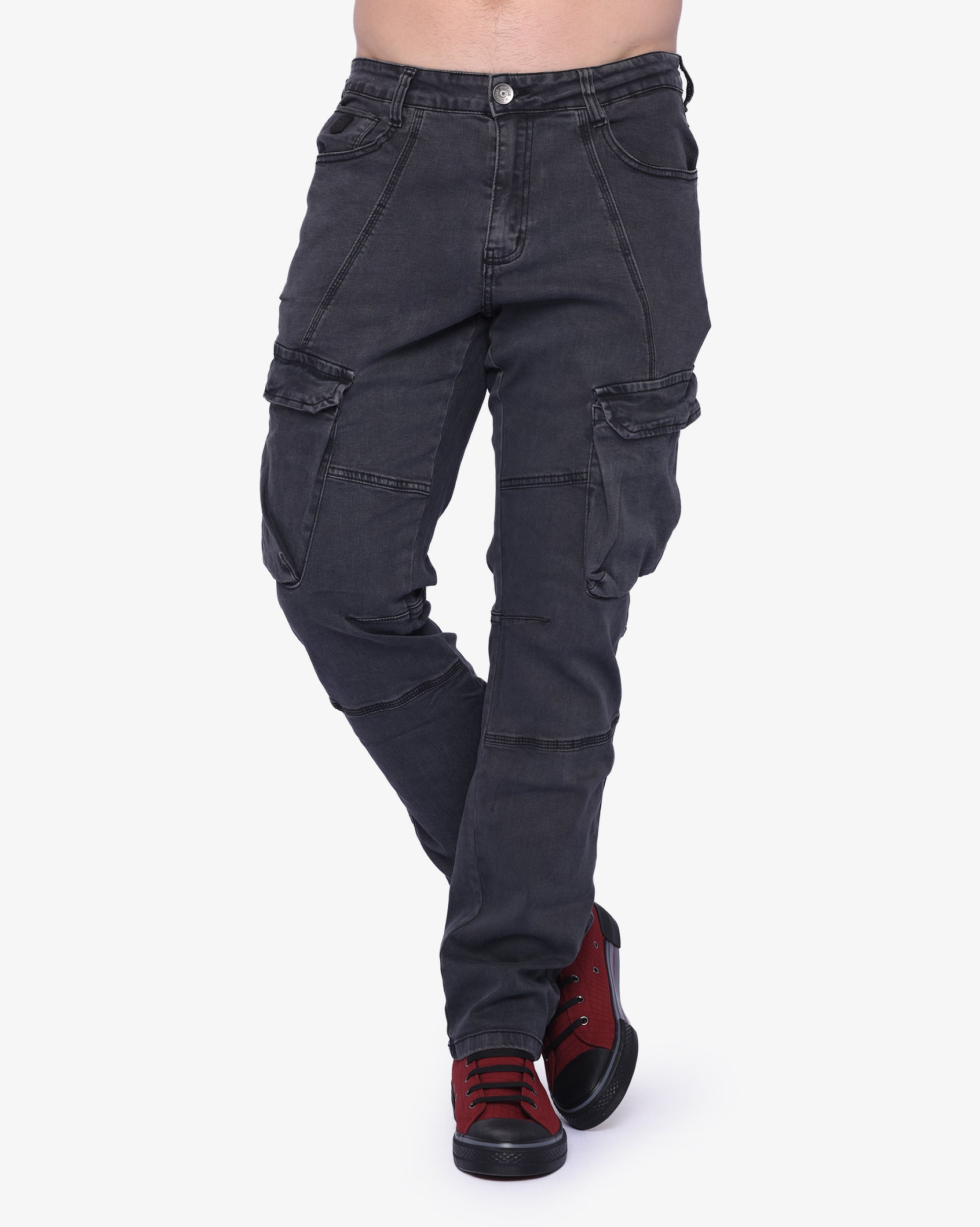 Mens Stuart #9 - Slim Fit Cargo Jeans