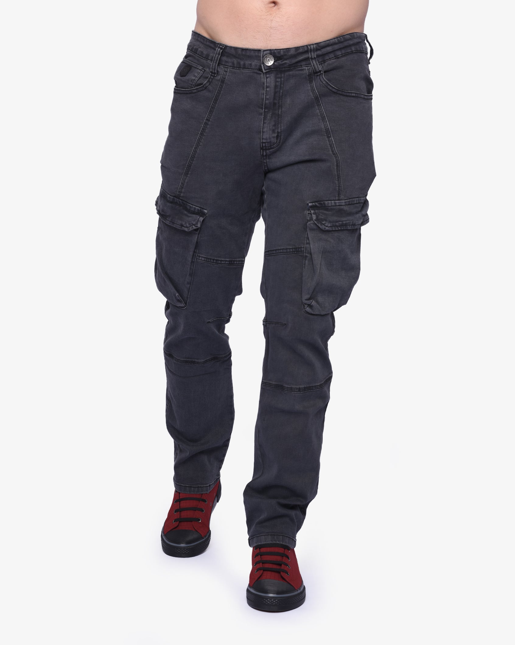 Mens Stuart #9 - Slim Fit Cargo Jeans