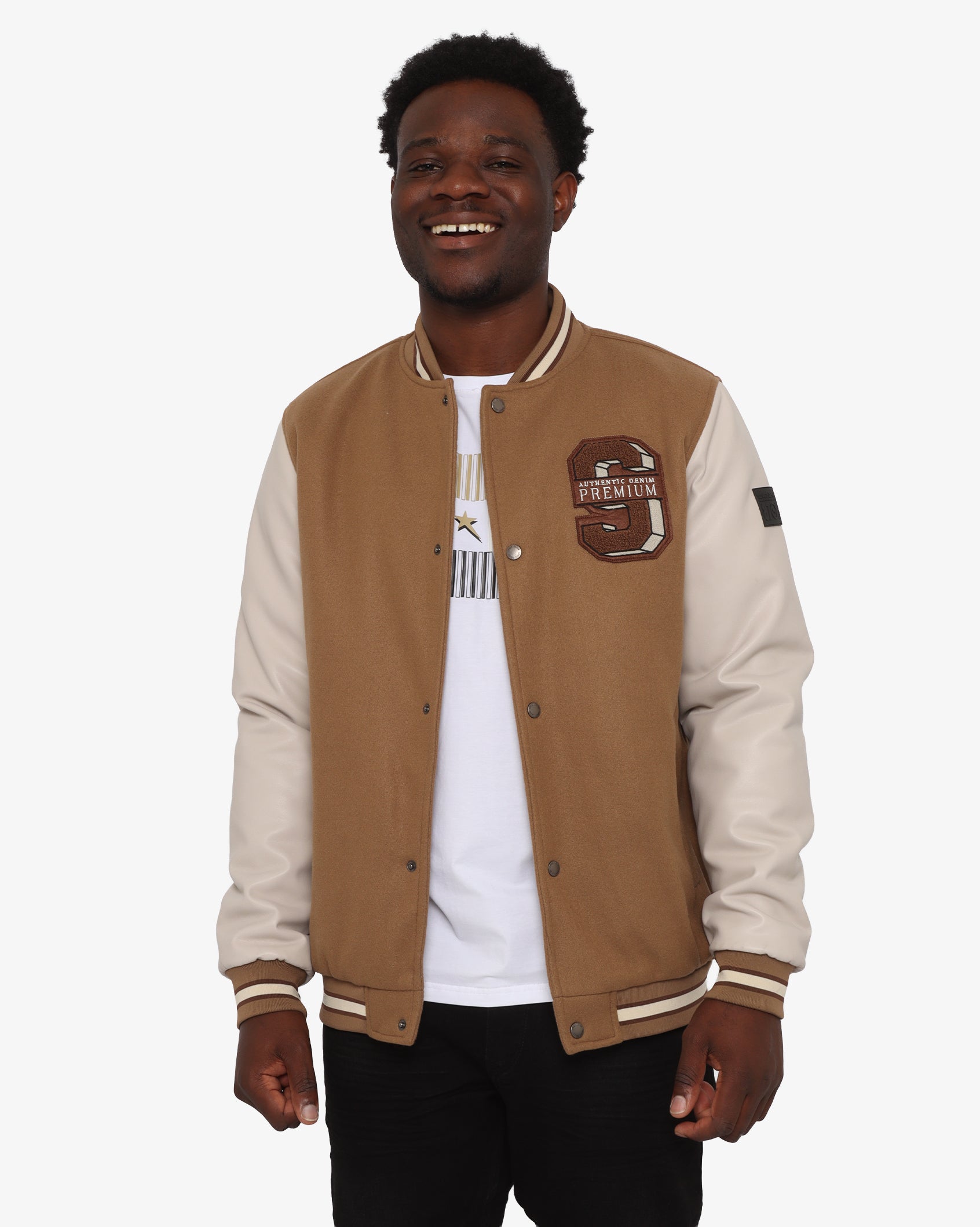 Mens Teddy - Baseball Jacket