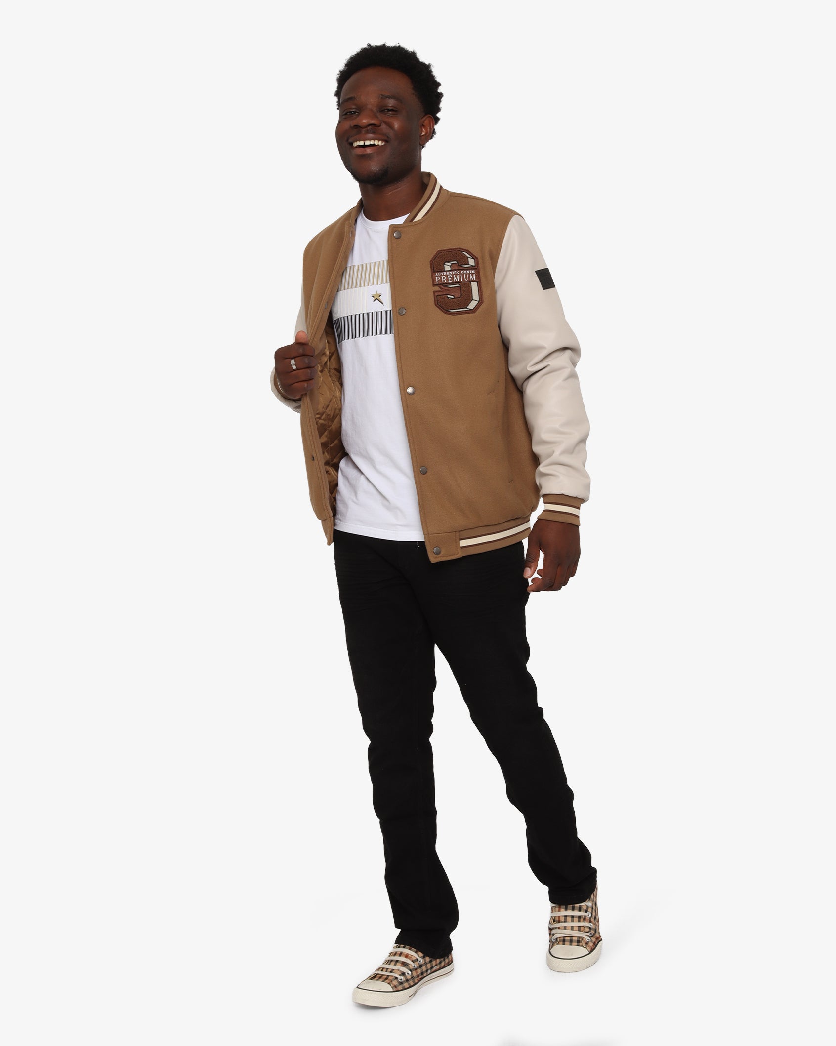 Mens Teddy - Baseball Jacket