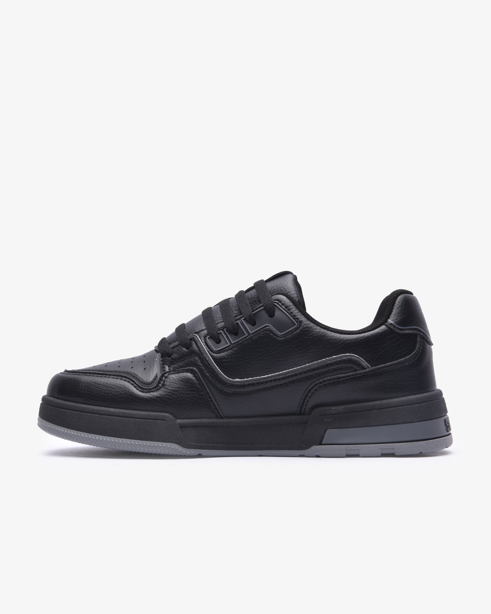 Mens Troy - Low Cut Textured PU Sneaker