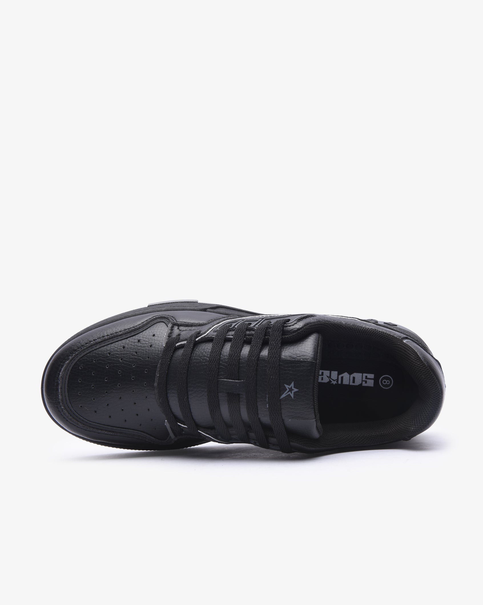 Mens Troy - Low Cut Textured PU Sneaker