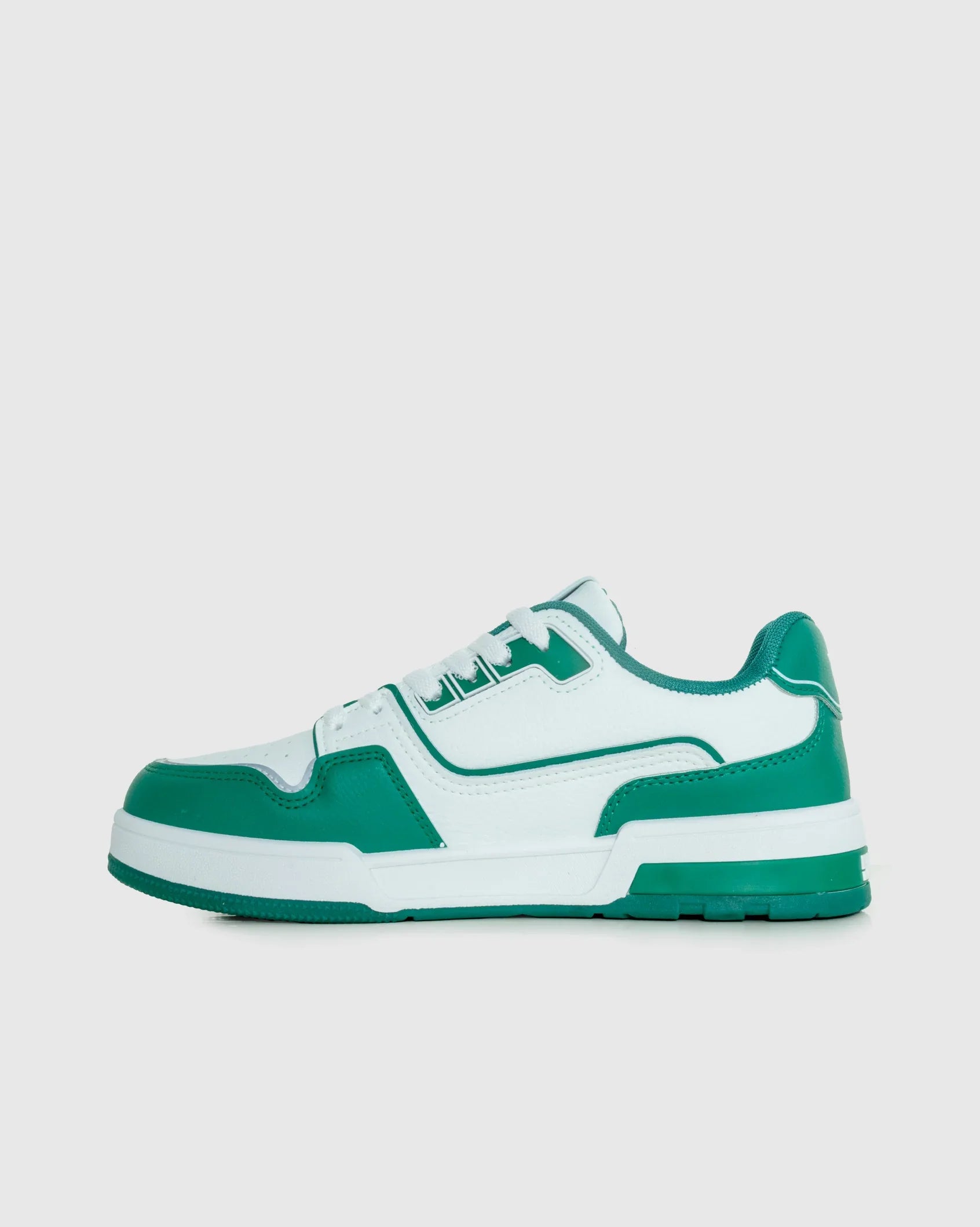 Mens Troy - Low Cut Textured PU Sneaker