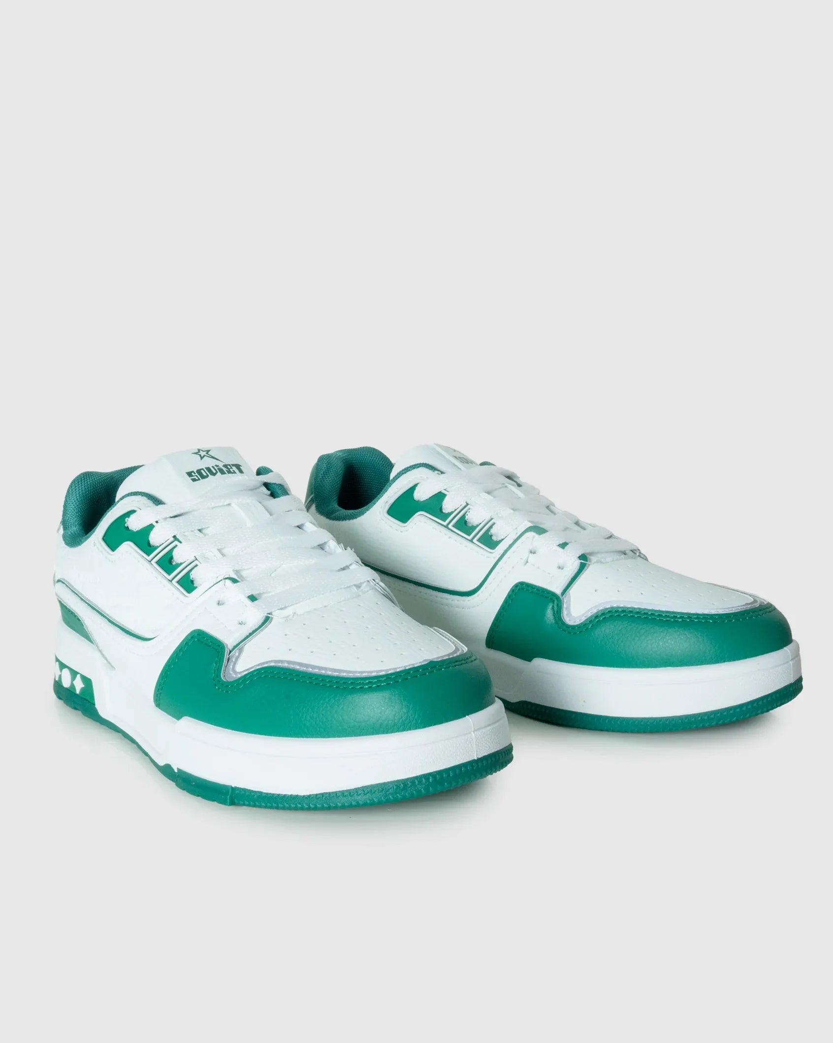 Mens Troy - Low Cut Textured PU Sneaker