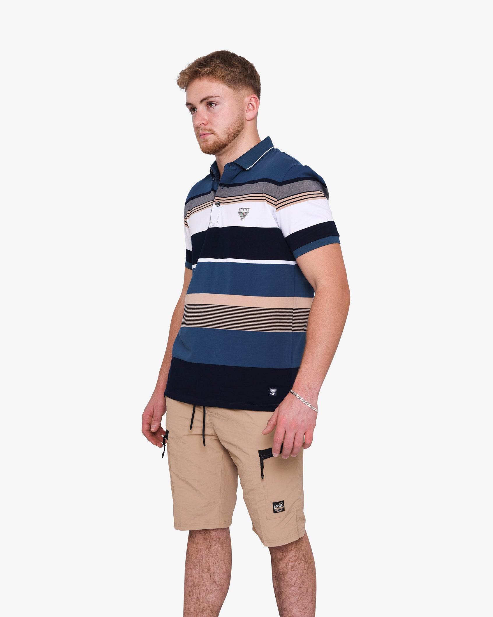 Mens Winston - Striped Golfer