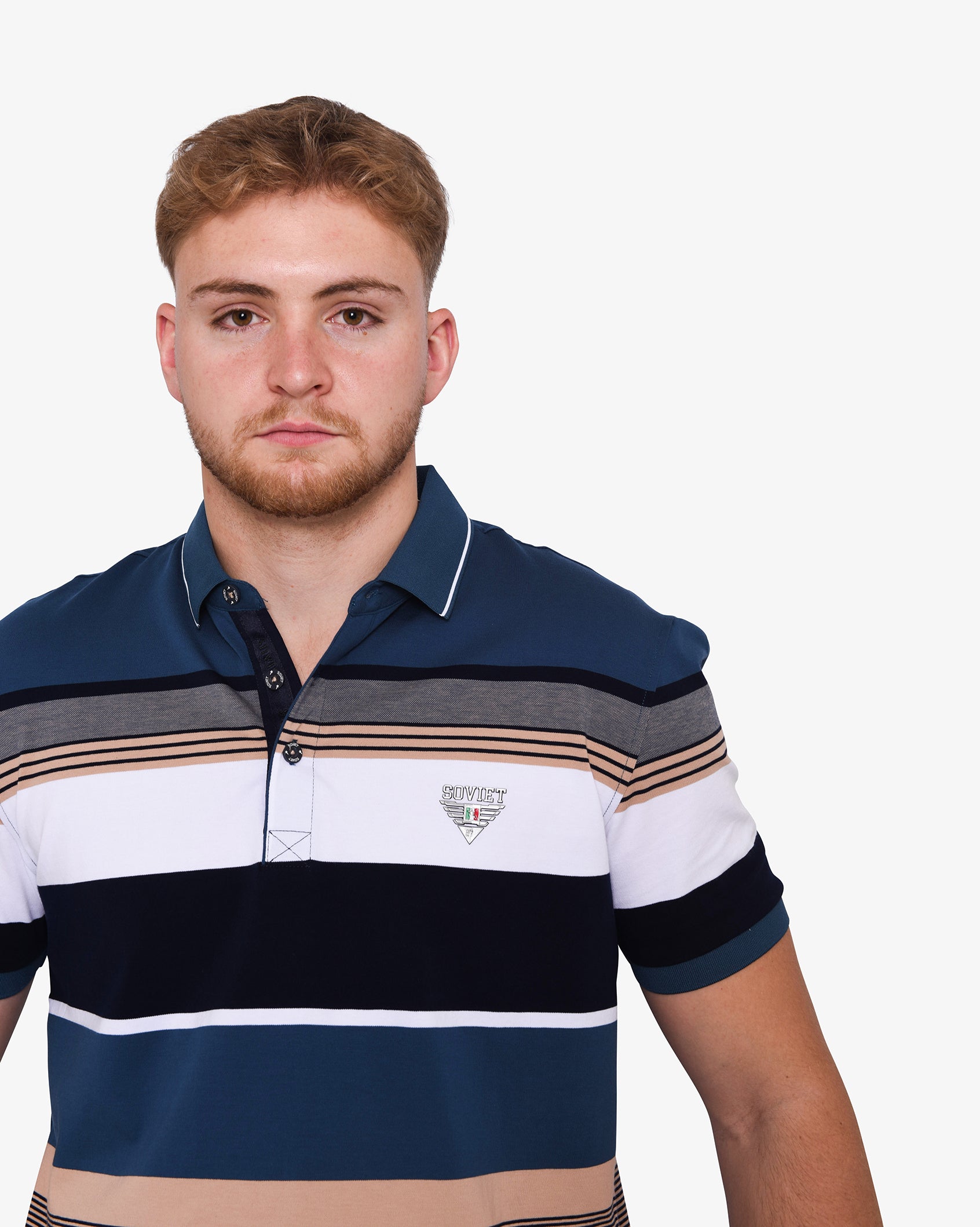 Mens Winston - Striped Golfer