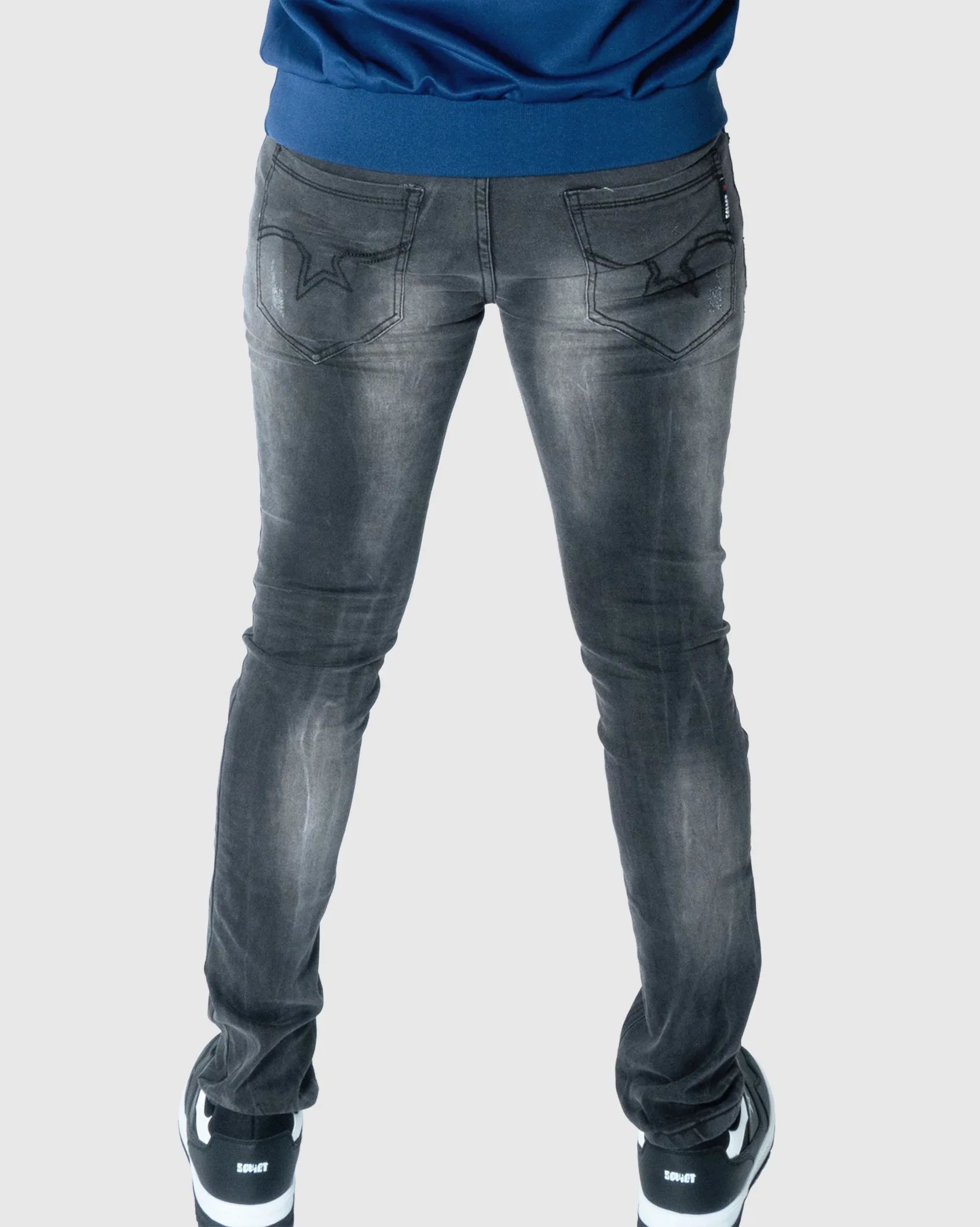 Mens Pedri #4 - Skinny Distressed Denim