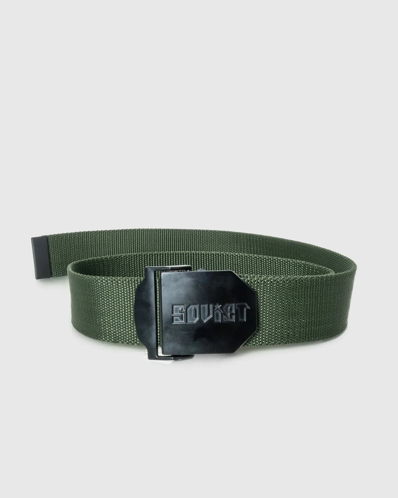 Mens Raymond - Canvas Box Buckle Belt