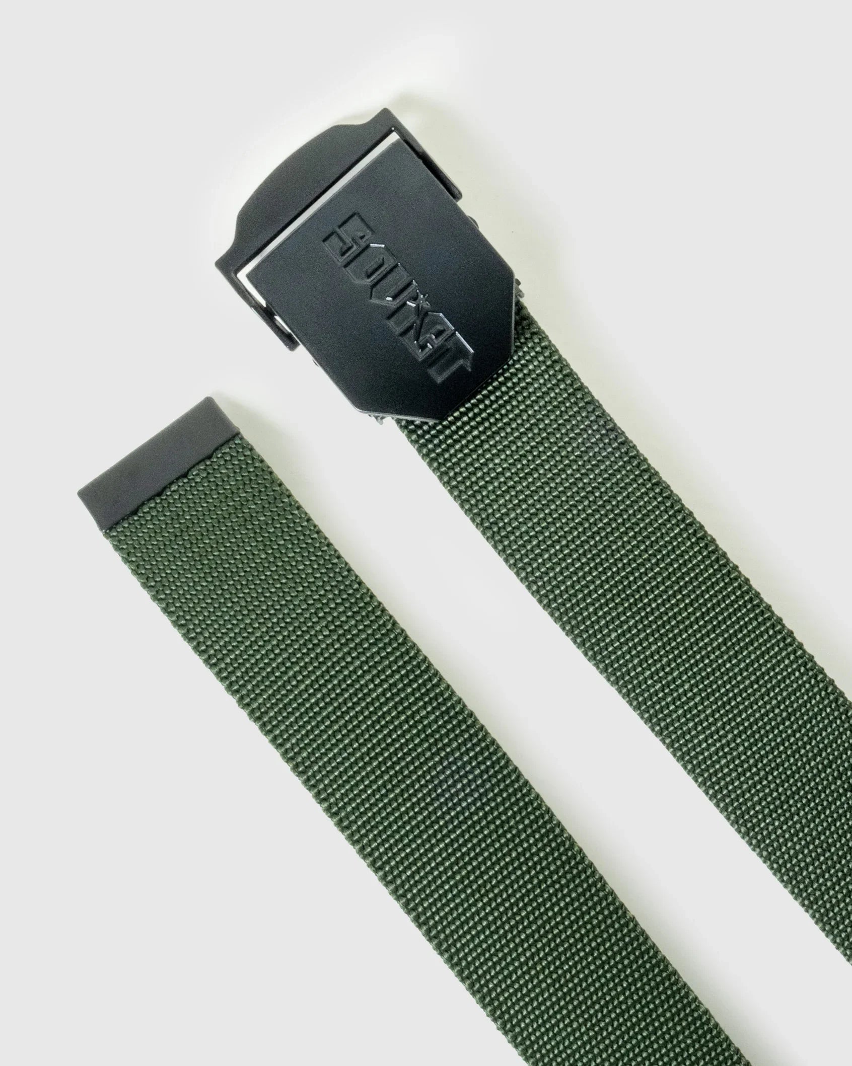 Mens Raymond - Canvas Box Buckle Belt