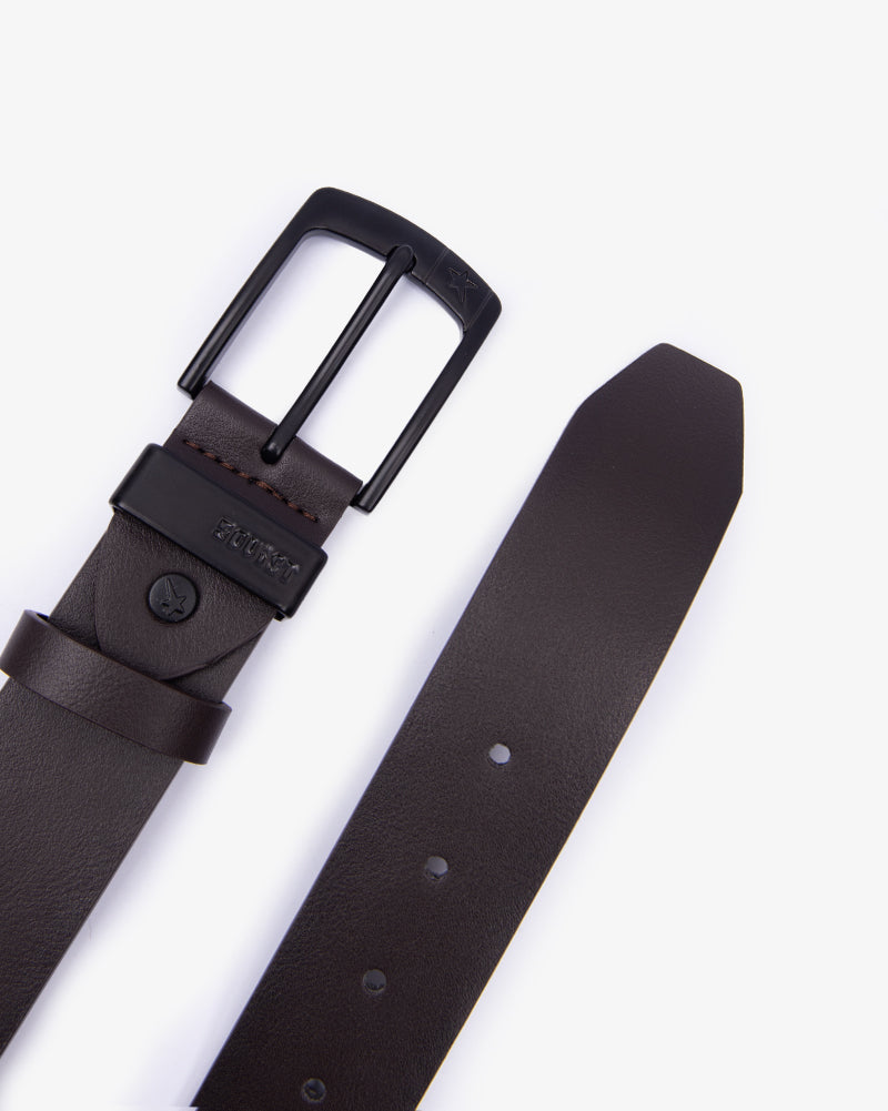 Mens Russell - Burnished 2 Tone PU Belt