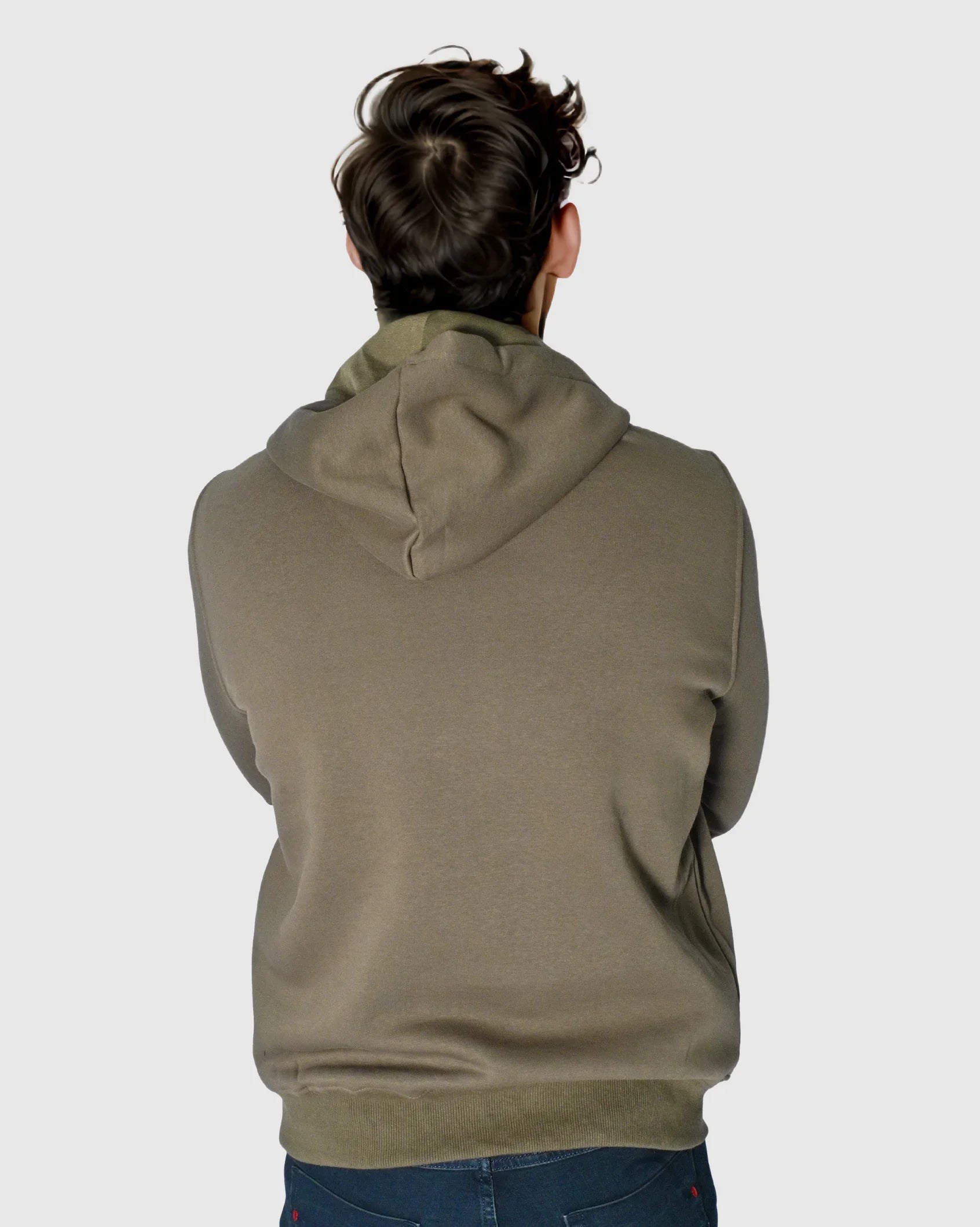 Mens Sargent - Cotton Kangaroo Pouch Hoodie