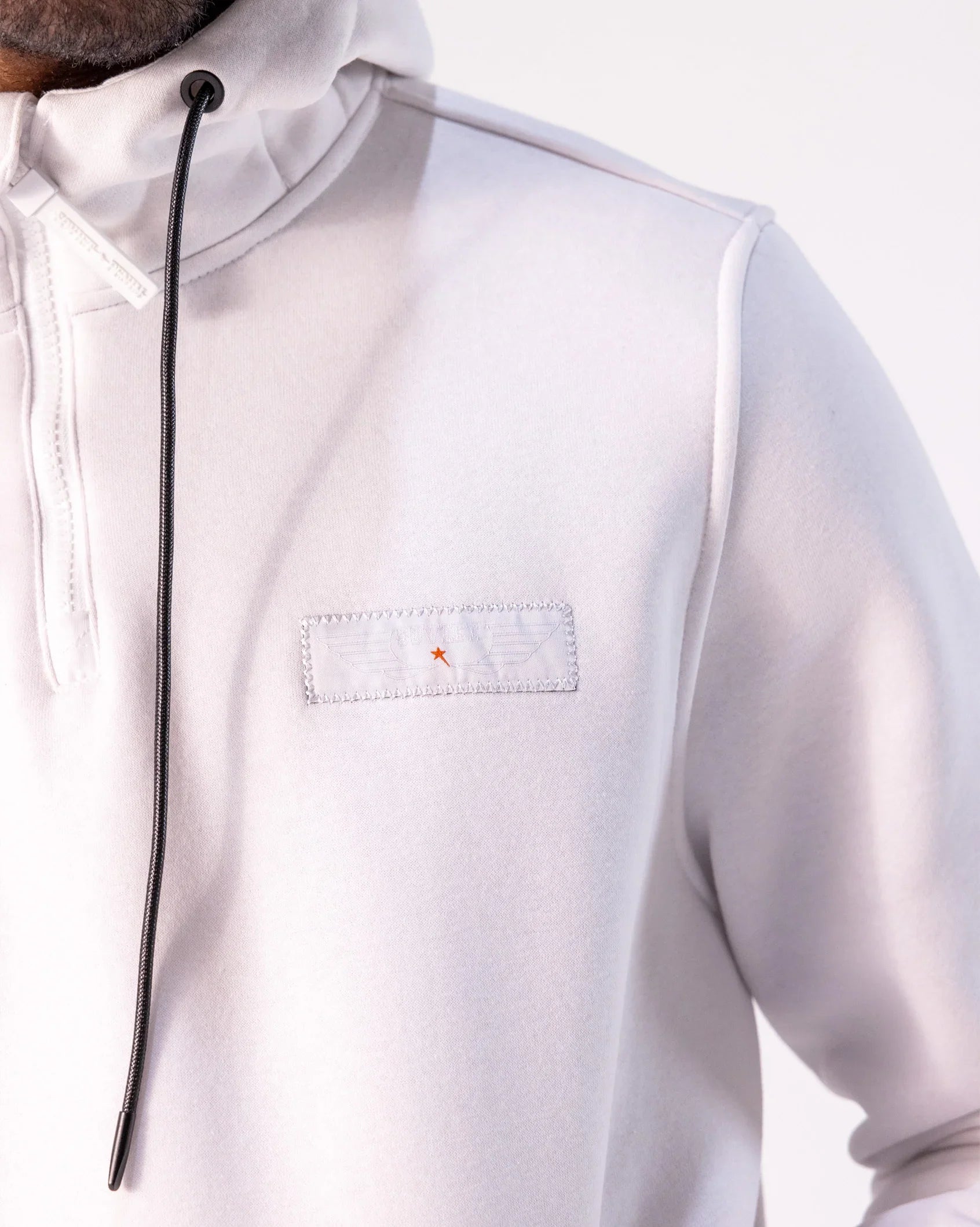 Mens Sargent - Cotton Kangaroo Pouch Hoodie