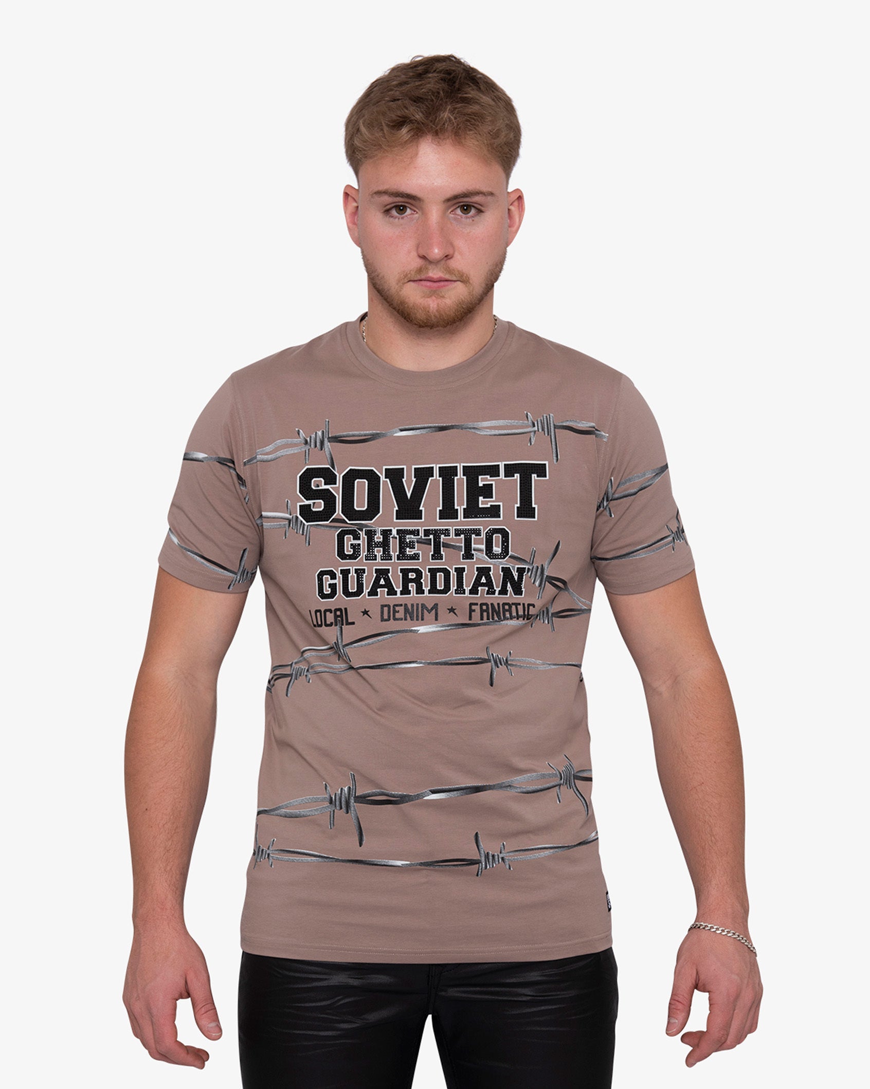 Mens Shredder - Bedazzled Graphic T-Shirt