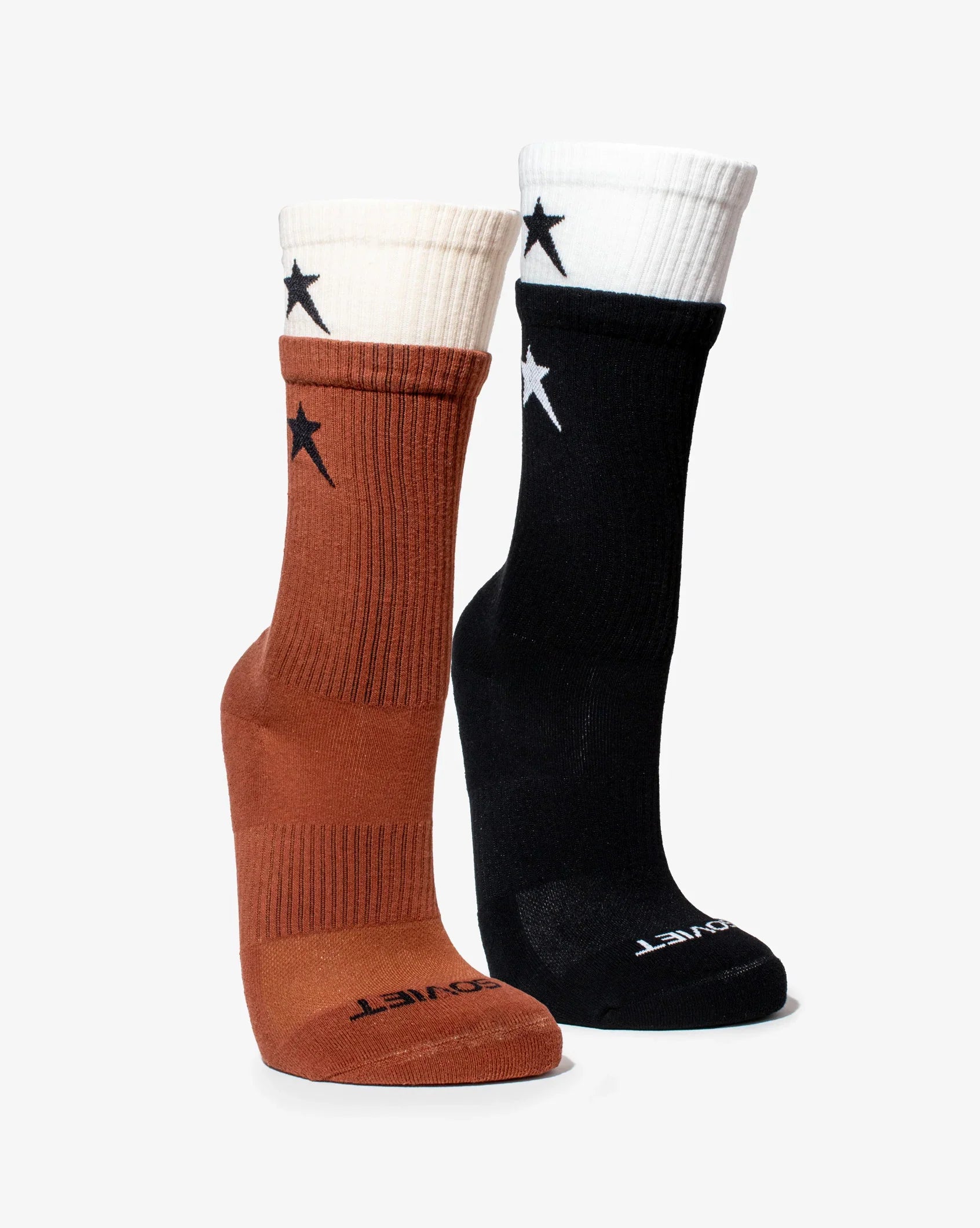 Skylark - 2 Pack Double Cuff Socks