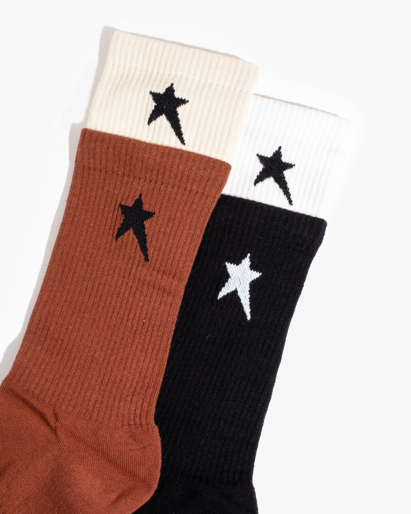Skylark - 2 Pack Double Cuff Socks