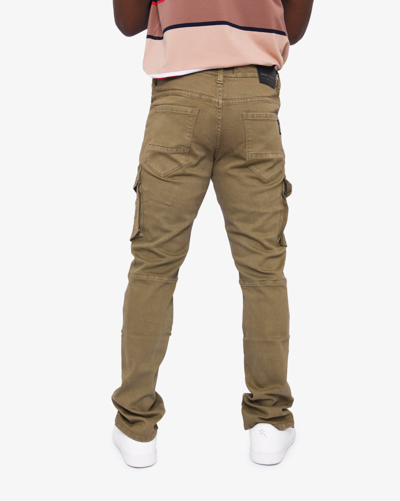 Mens Stuart - Slim Fit Cargo Denim