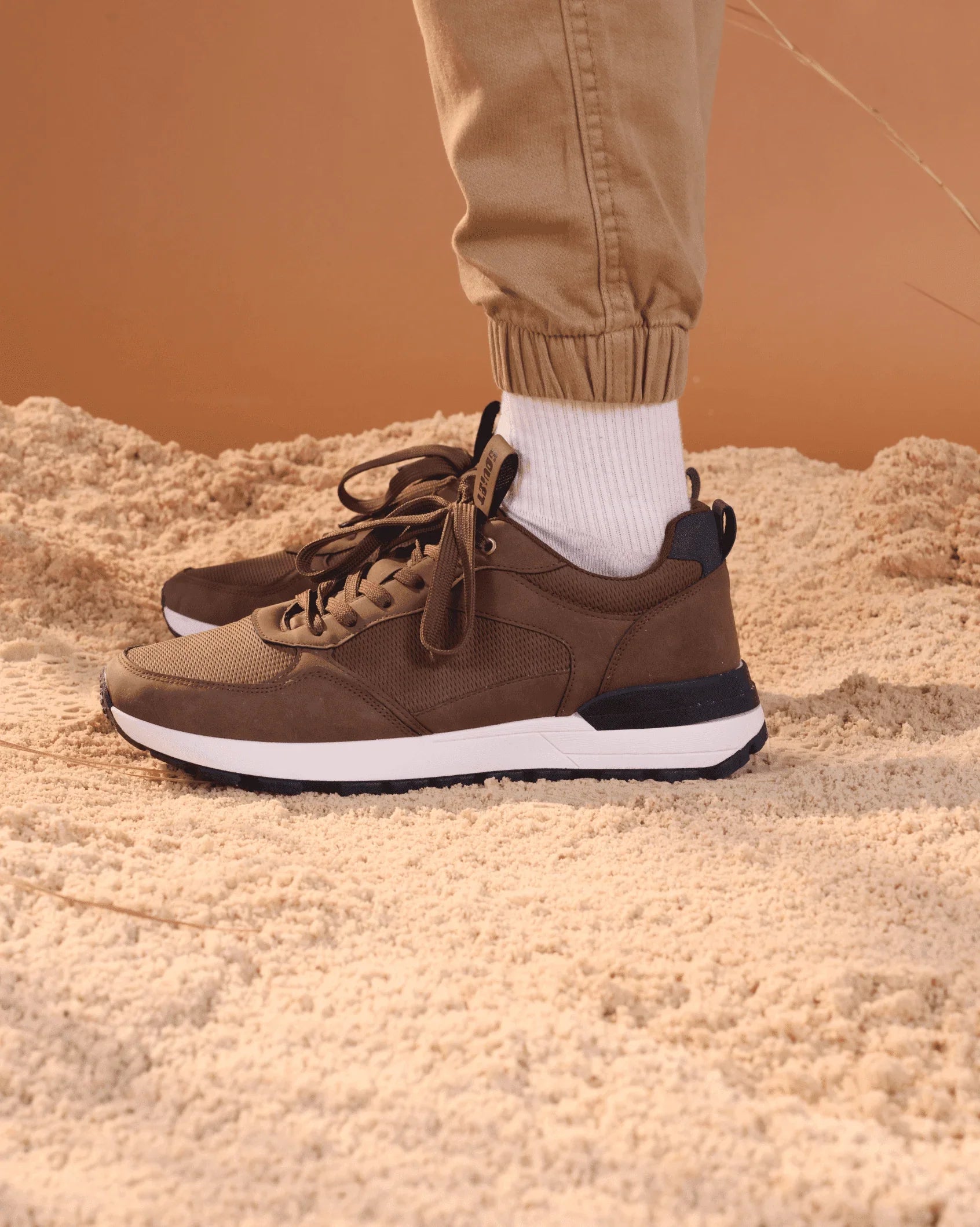 Mens Hank - PU Nubuck Sneaker